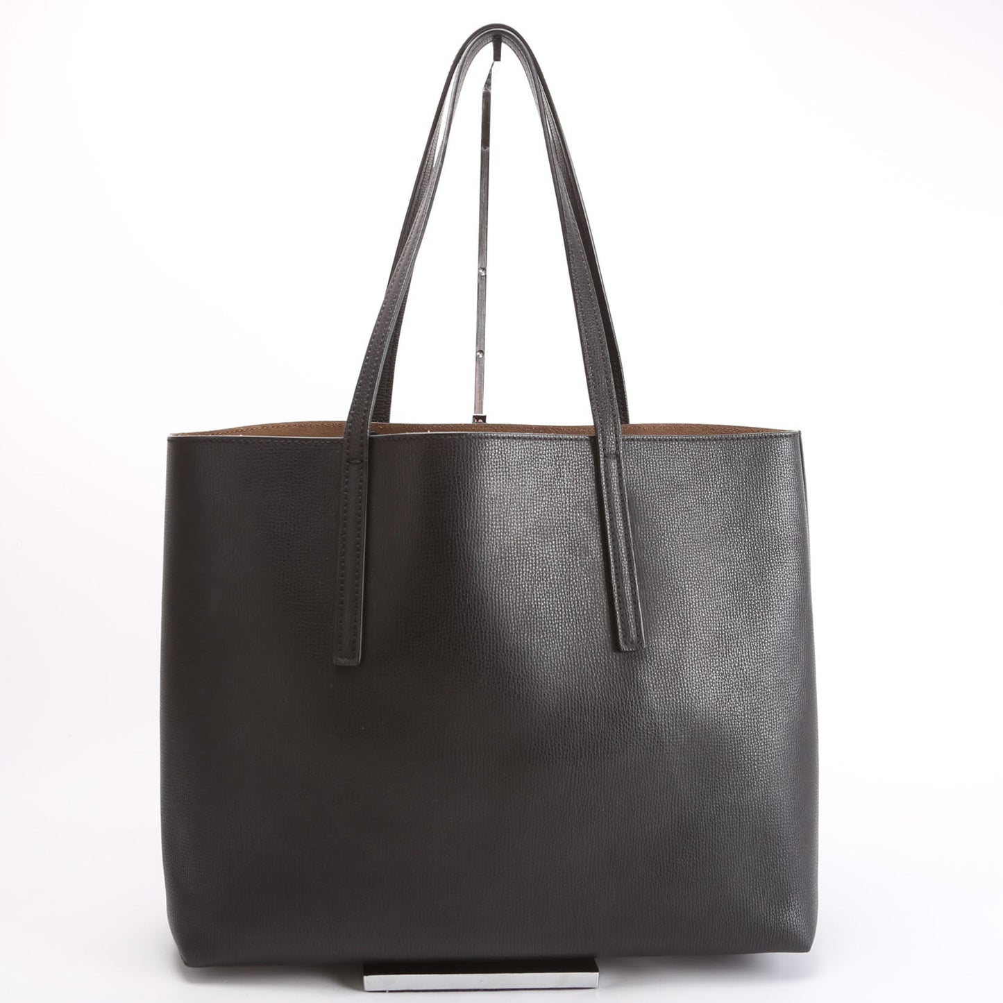 Fendi 8Bh348 Shopper Bag Black Logo Travel Bag