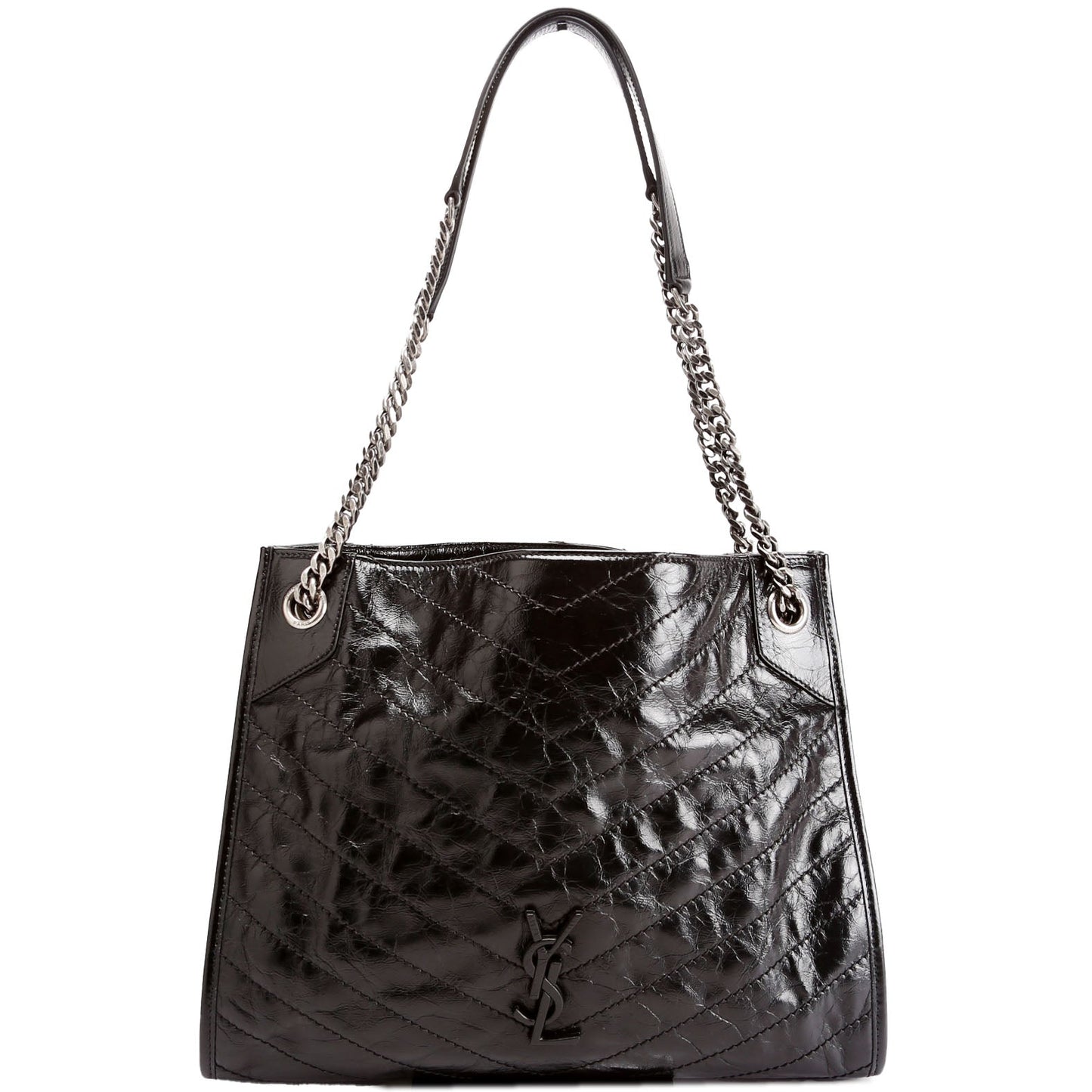 YSL Saint Laurent Saint Laurent Niki Shopping Bag Black Medium Travel Bag