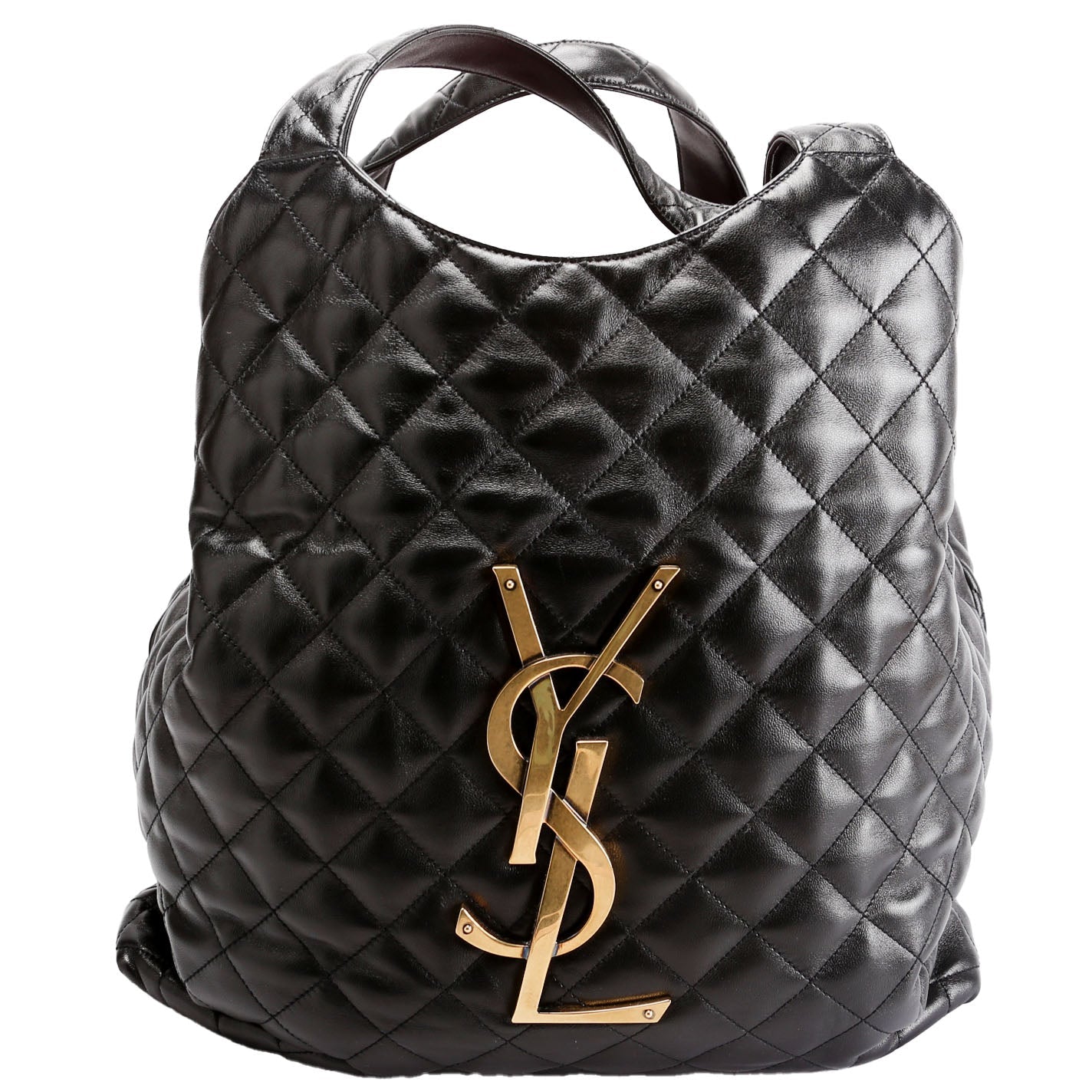 YSL Saint Laurent Saint Laurent Maxi Icare Shopping Bag Black Travel Bag