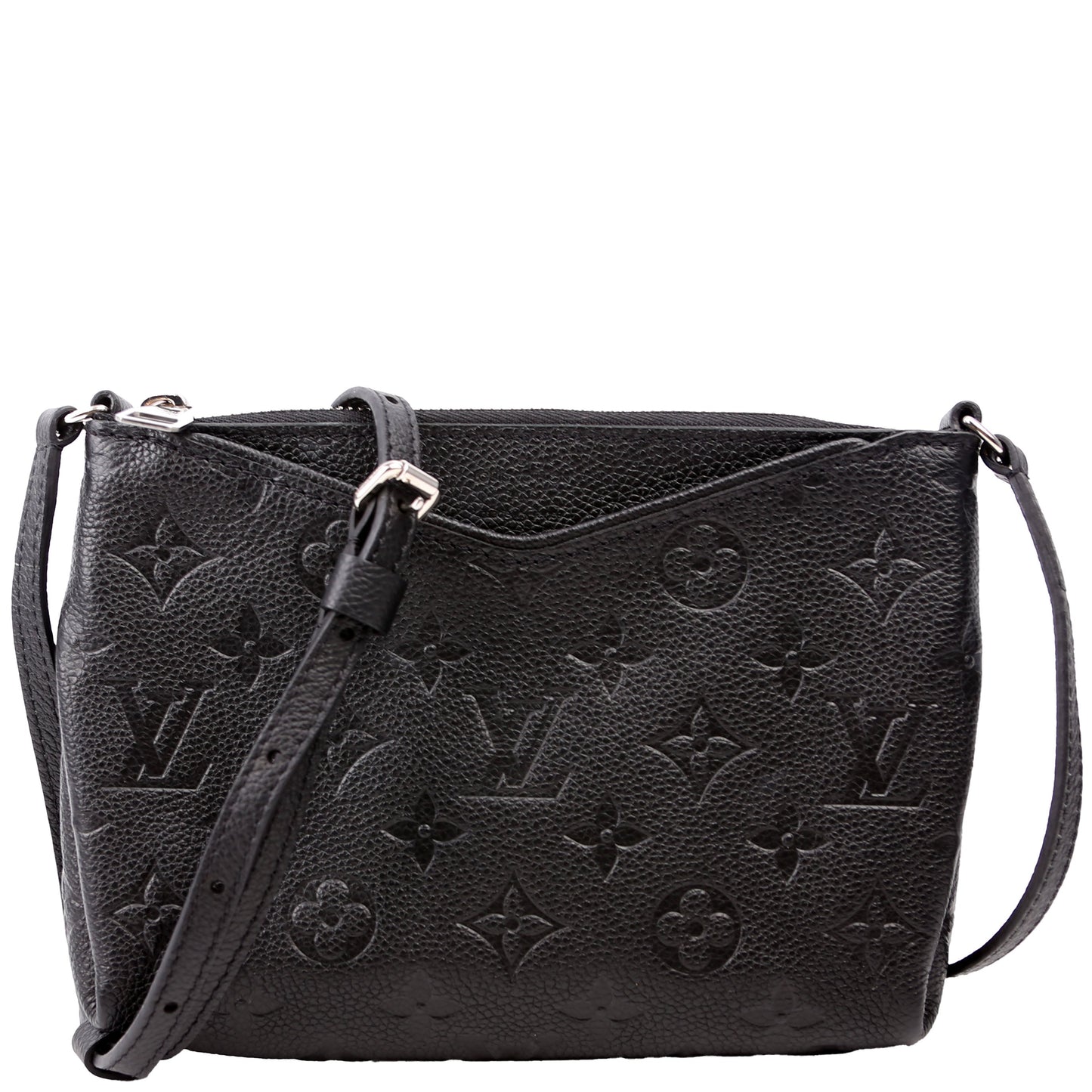 Louis Vuitton Pallas Uniformes Empreinte Black Clutch Bag