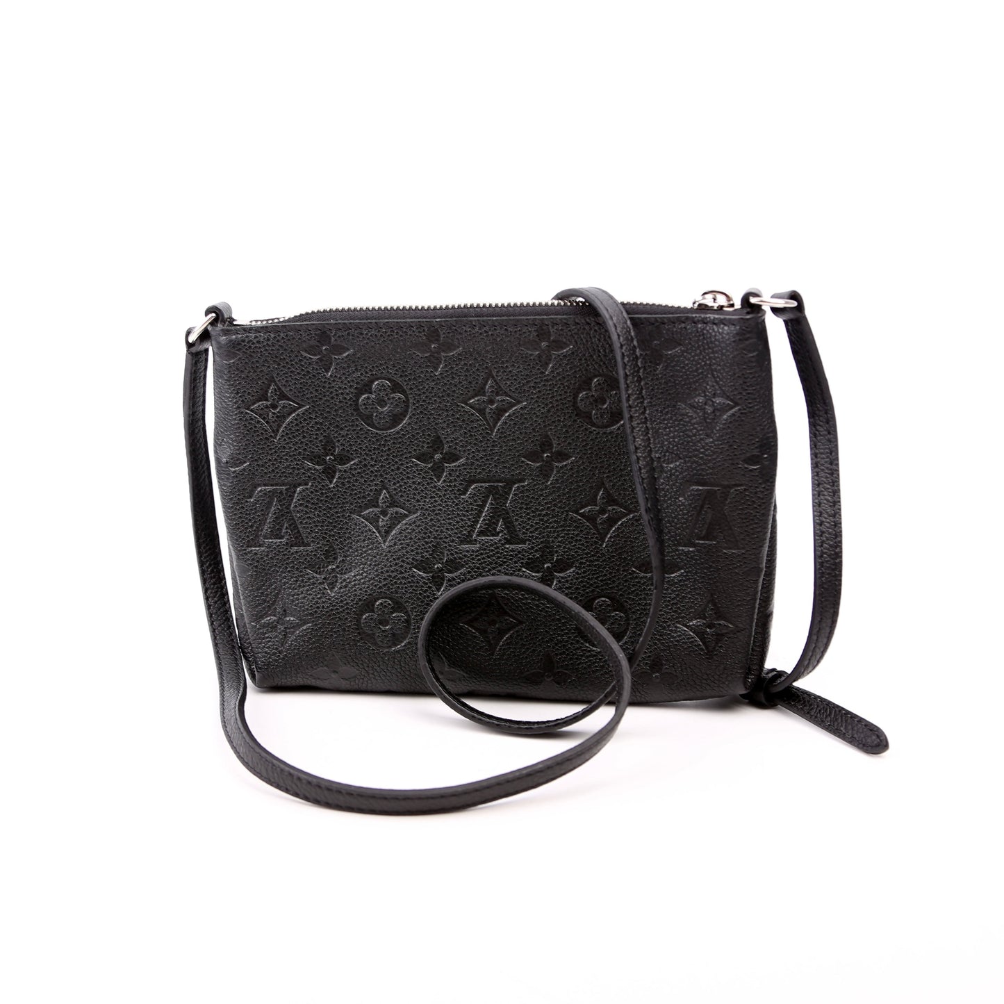 Louis Vuitton Pallas Uniformes Empreinte Black Clutch Bag