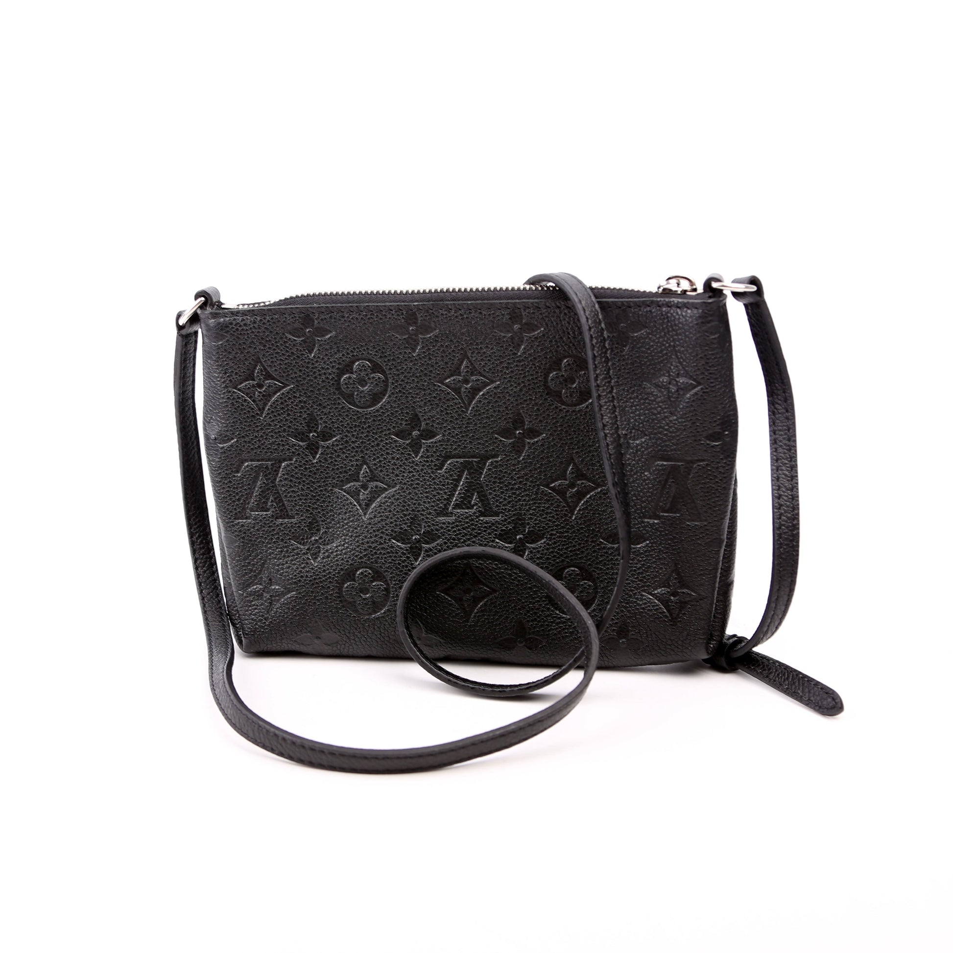 Louis Vuitton Pallas Uniformes Empreinte Black Clutch Bag
