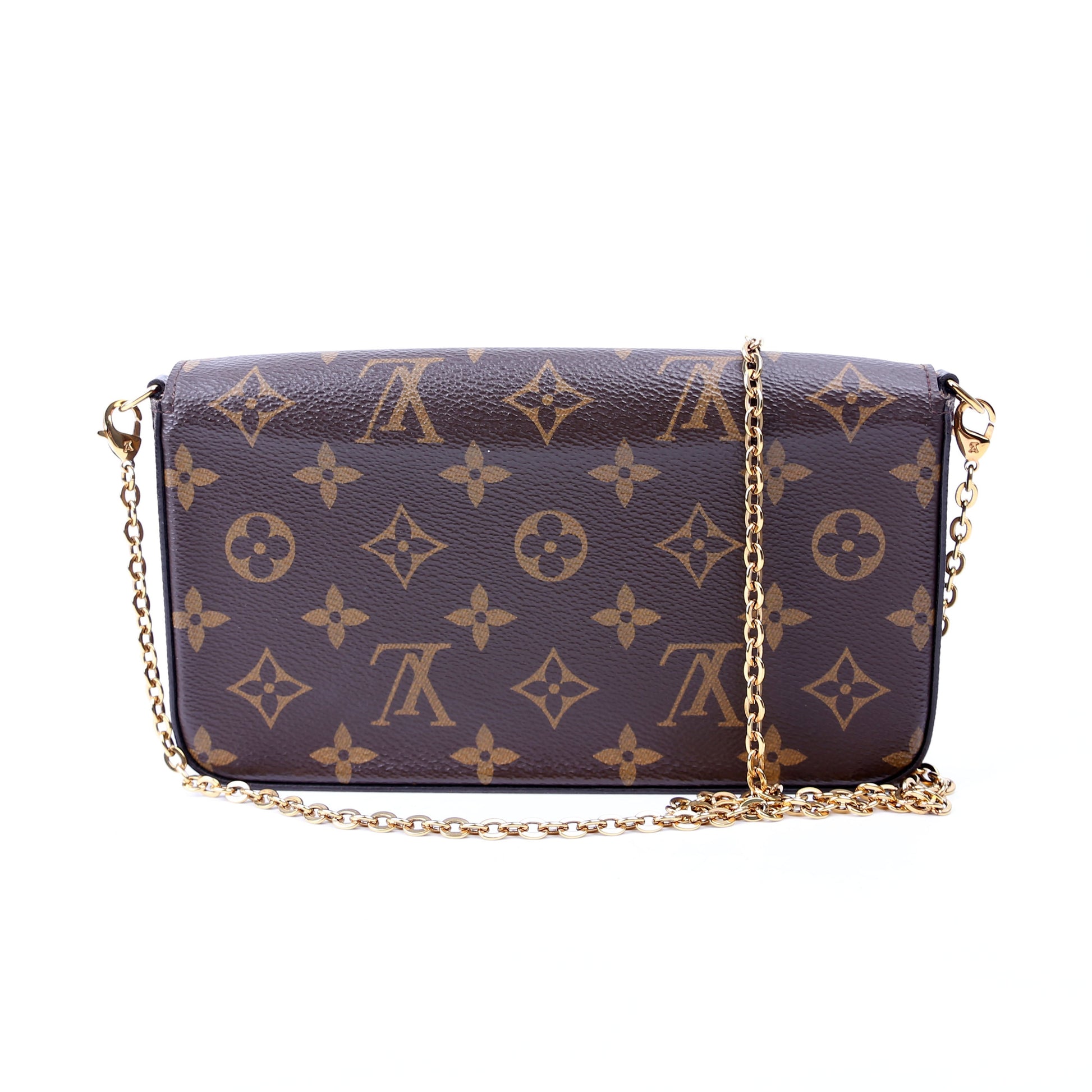 Louis Vuitton Pochette Felicie Berry Monogram Clutch Bag