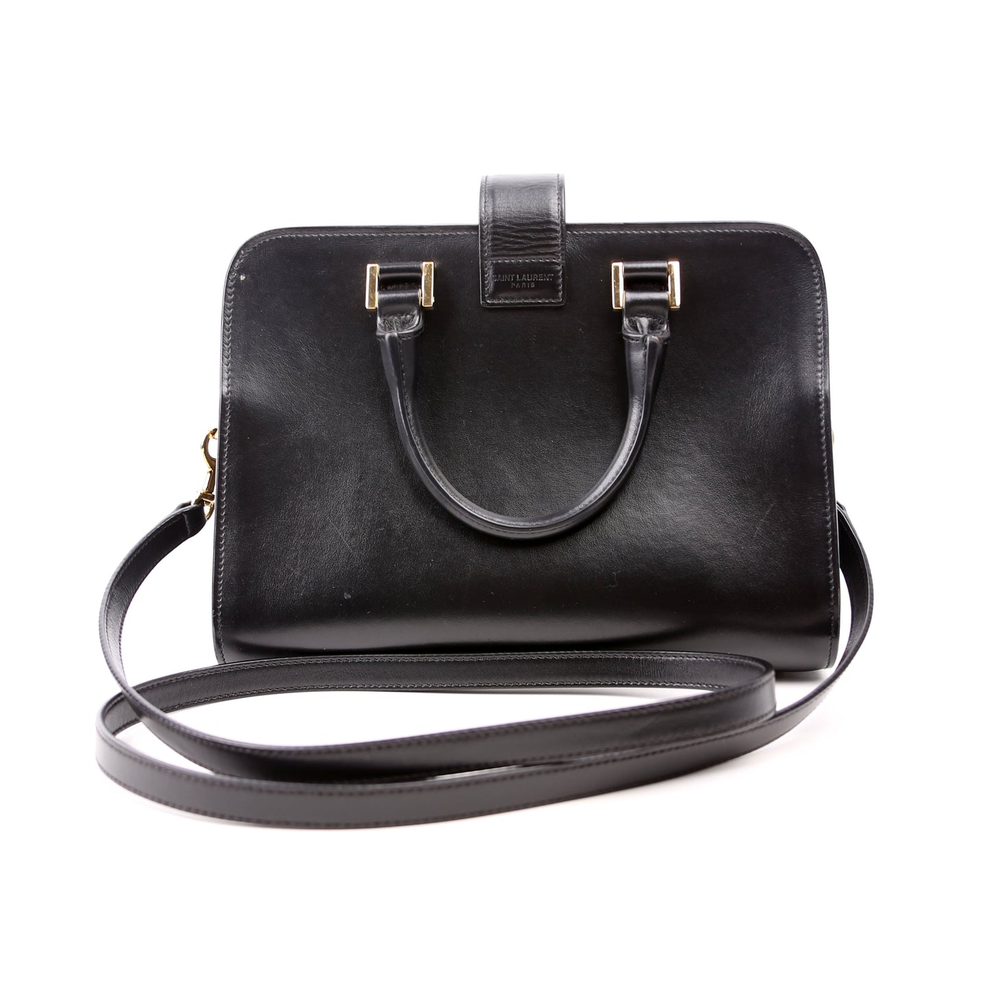 YSL Saint Laurent Saint Laurent Cabas Baby Bag Monogram Black Travel Bag