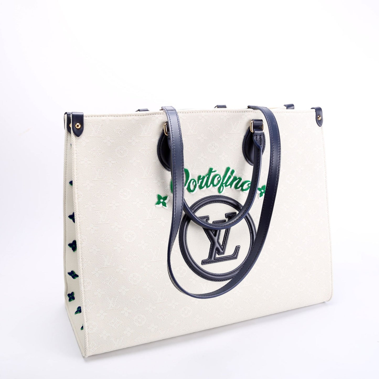 Louis Vuitton ONTHEGO GM Jacquard Embroidered Tufted Monogram Handbag