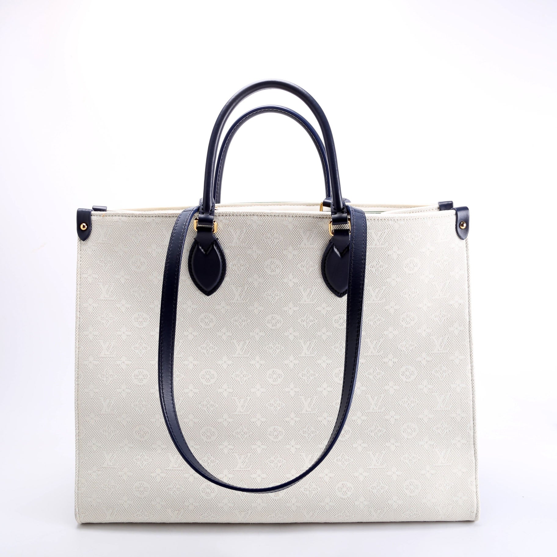 Louis Vuitton ONTHEGO GM Jacquard Embroidered Tufted Monogram Handbag
