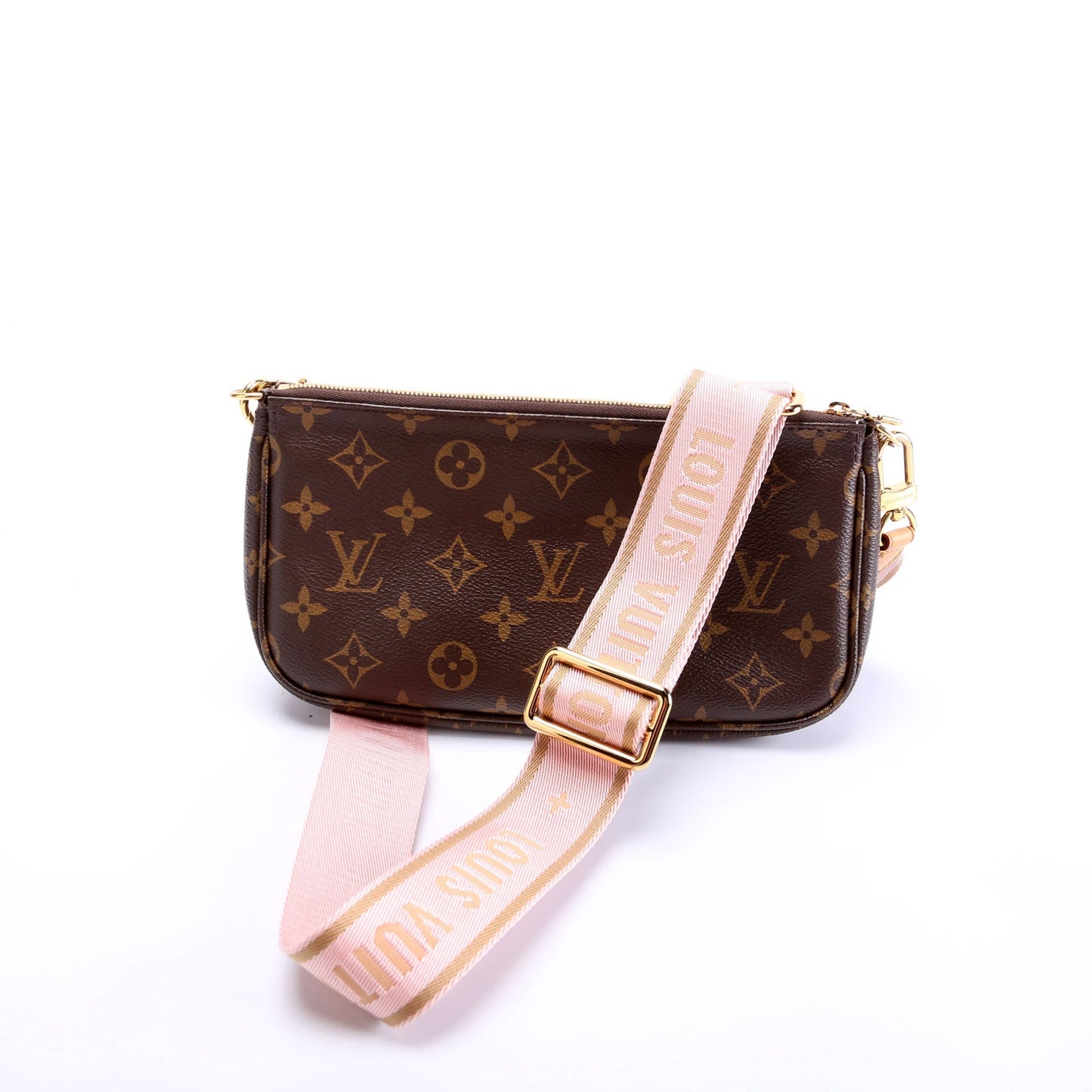 Louis Vuitton Multi Pochette Monogram Clutch Bag Monogram 28