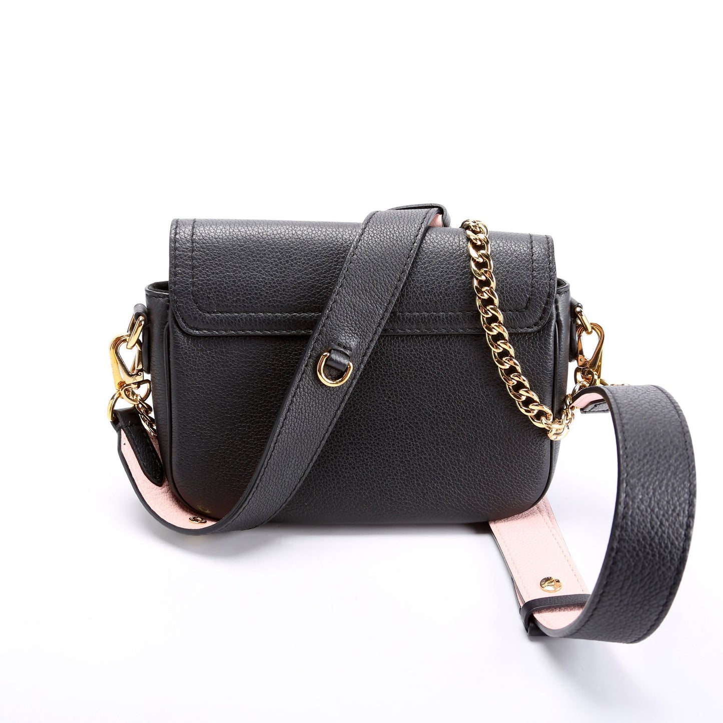 Louis Vuitton Lockme Tender Supple Calfskin Black Cream Handbag