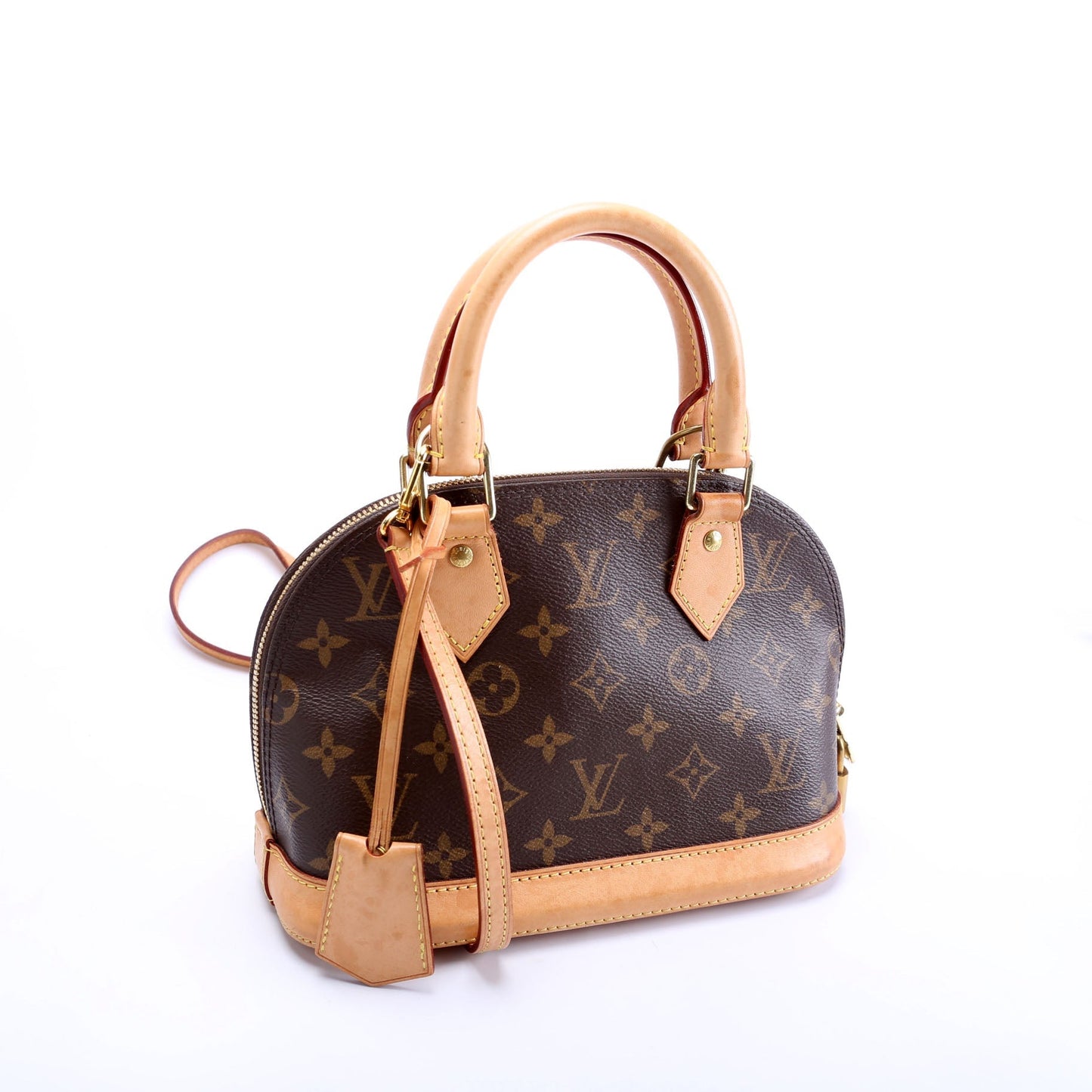 Louis Vuitton Alma BB Monogram Handbag Monogram 20