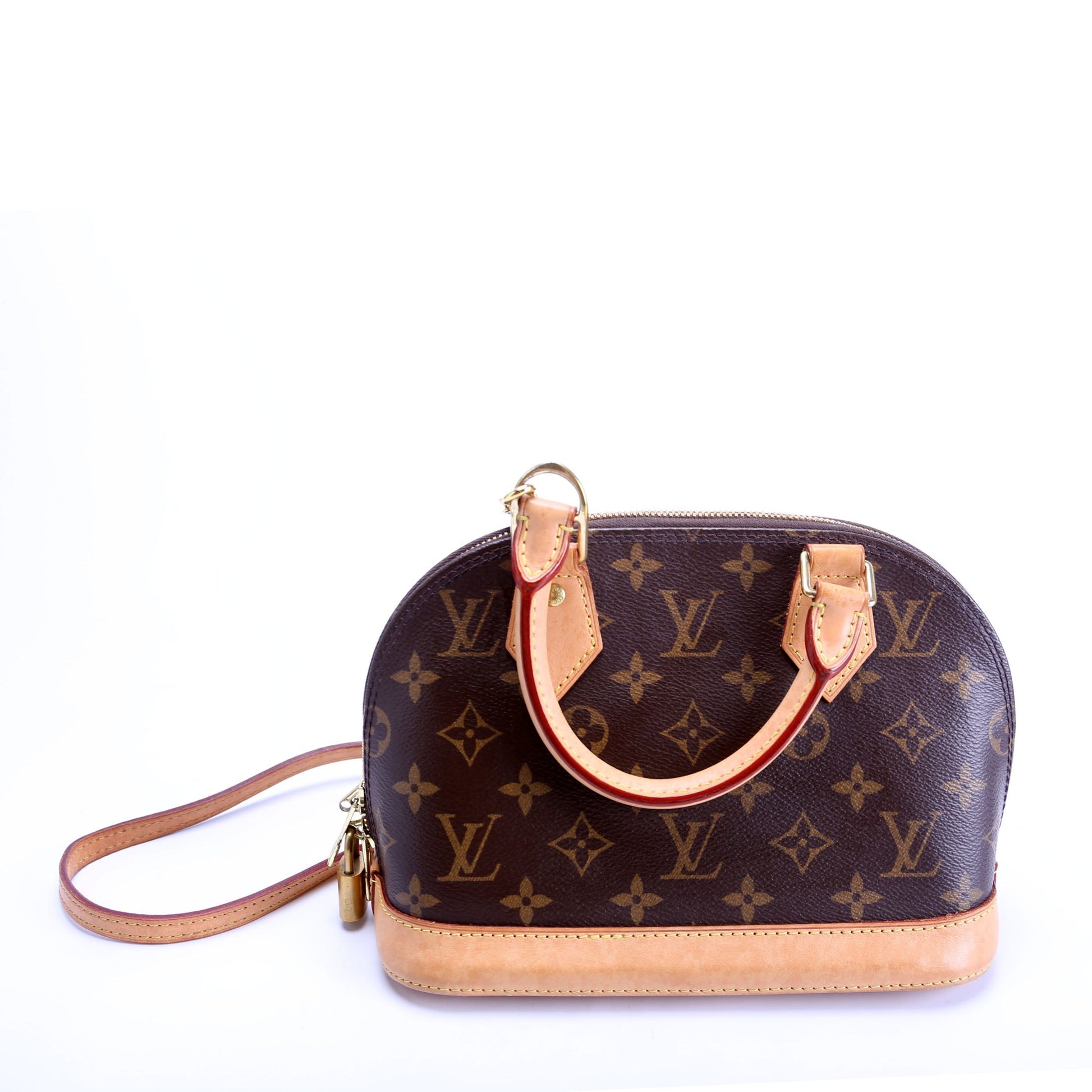 Louis Vuitton Alma BB Monogram Handbag Monogram 20