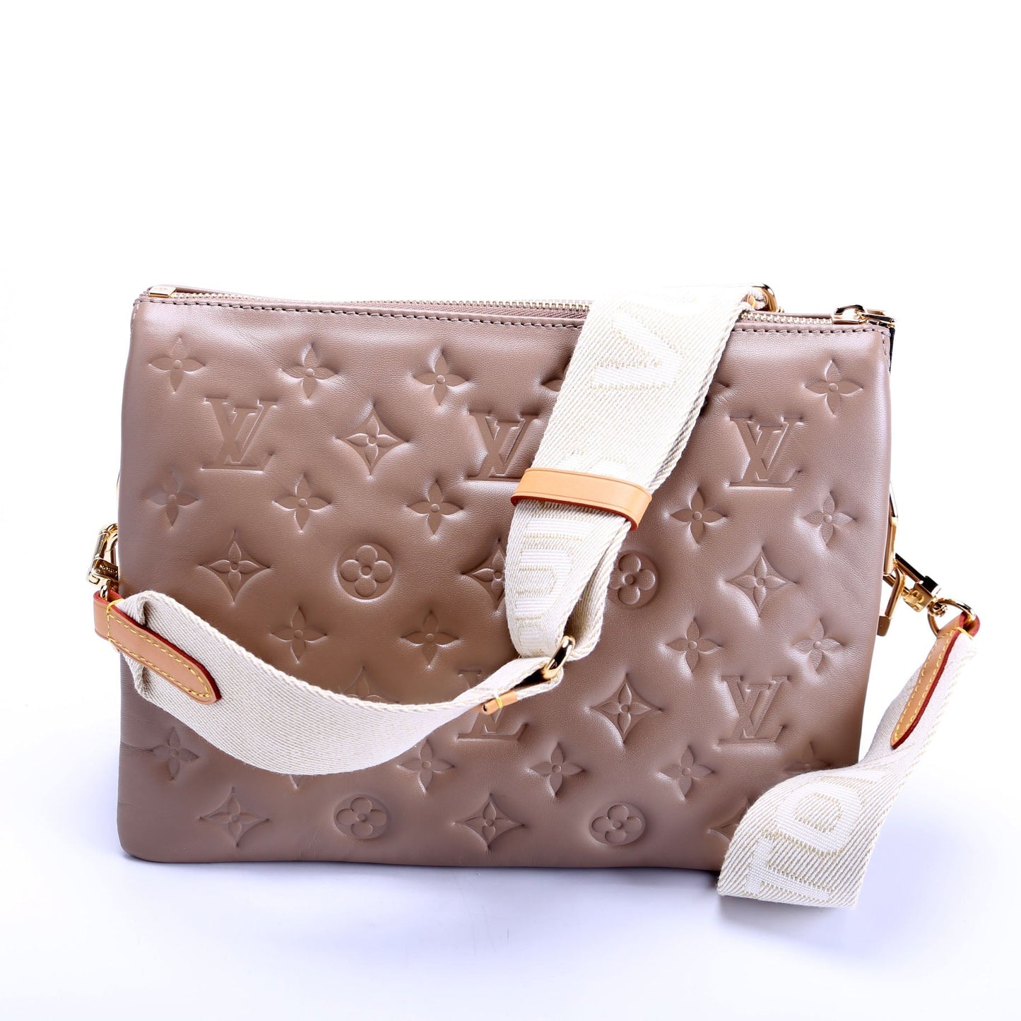 Louis Vuitton Coussin PM NV Tan Lambskin Handbag Tan 1