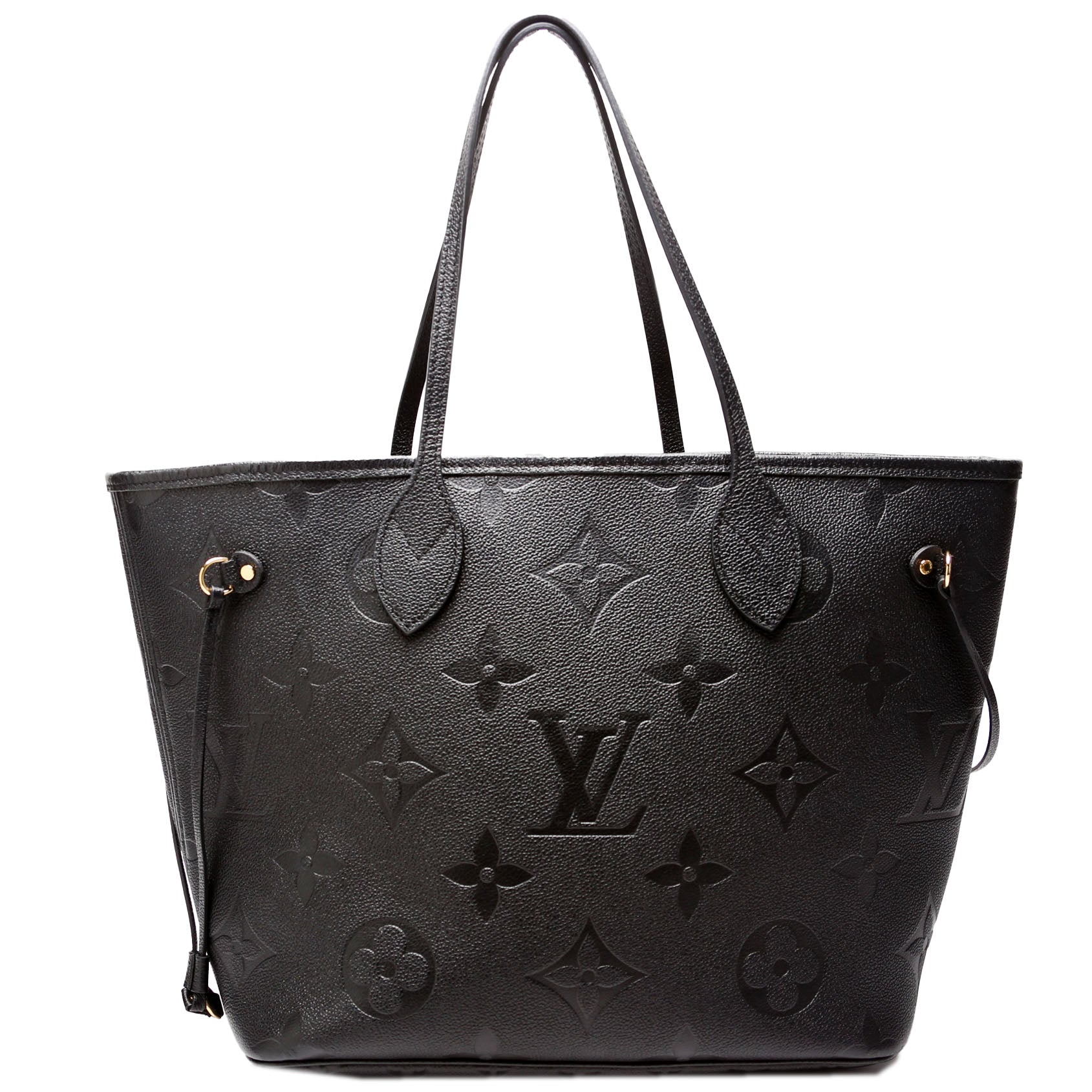 Louis Vuitton Neverfull MM Empreinte Black Tote Bag