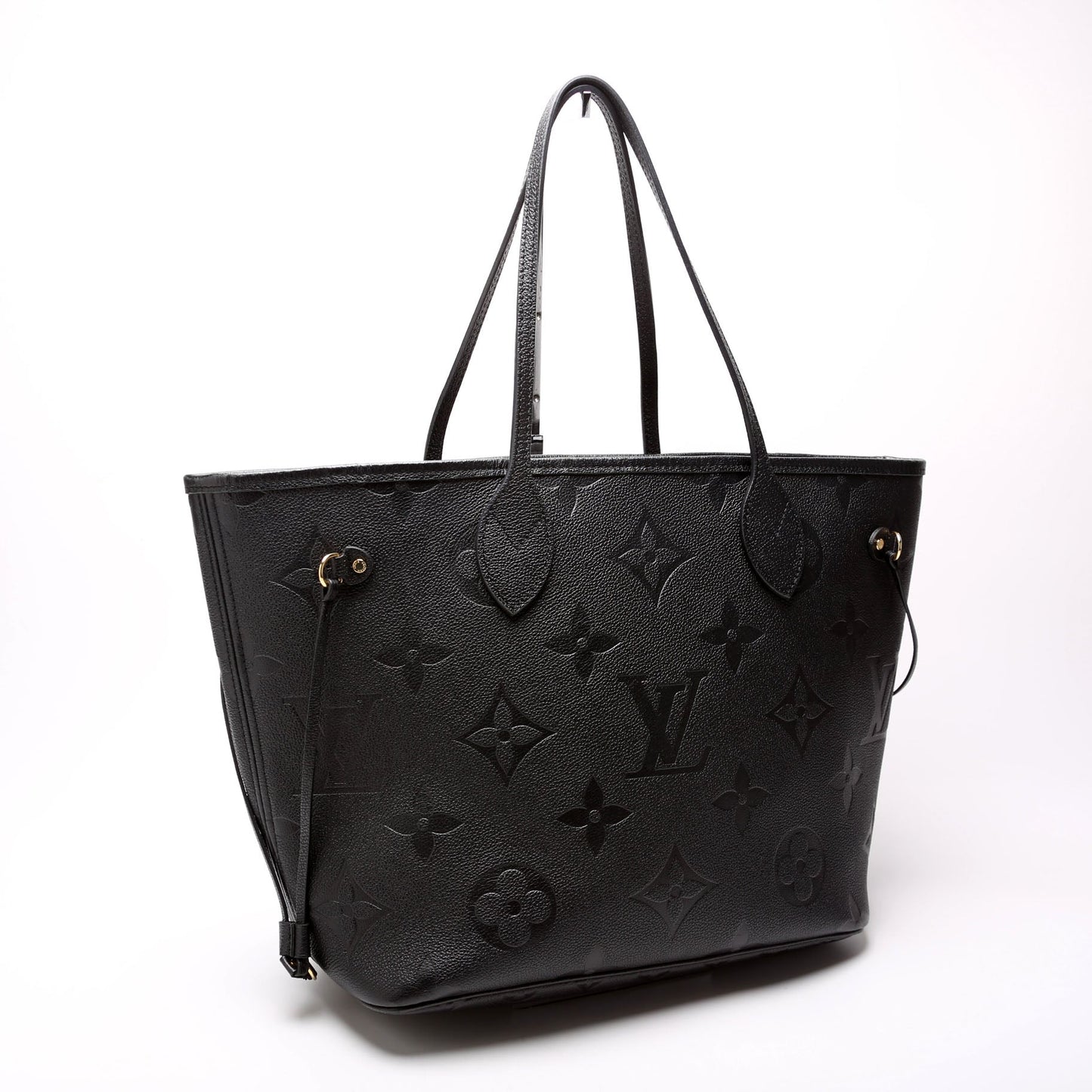Louis Vuitton Neverfull MM Empreinte Black Tote Bag