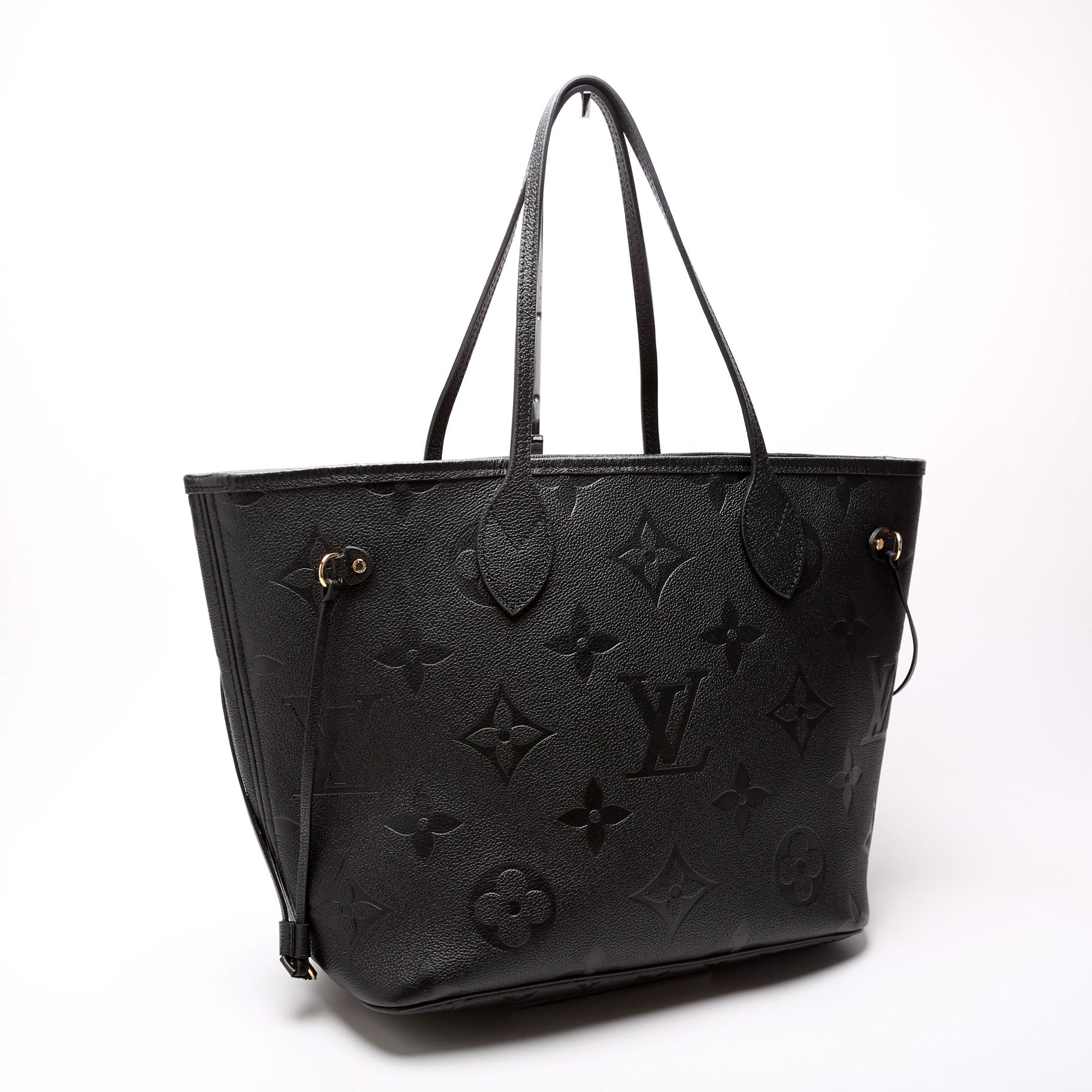 Louis Vuitton Neverfull MM Empreinte Black Tote Bag