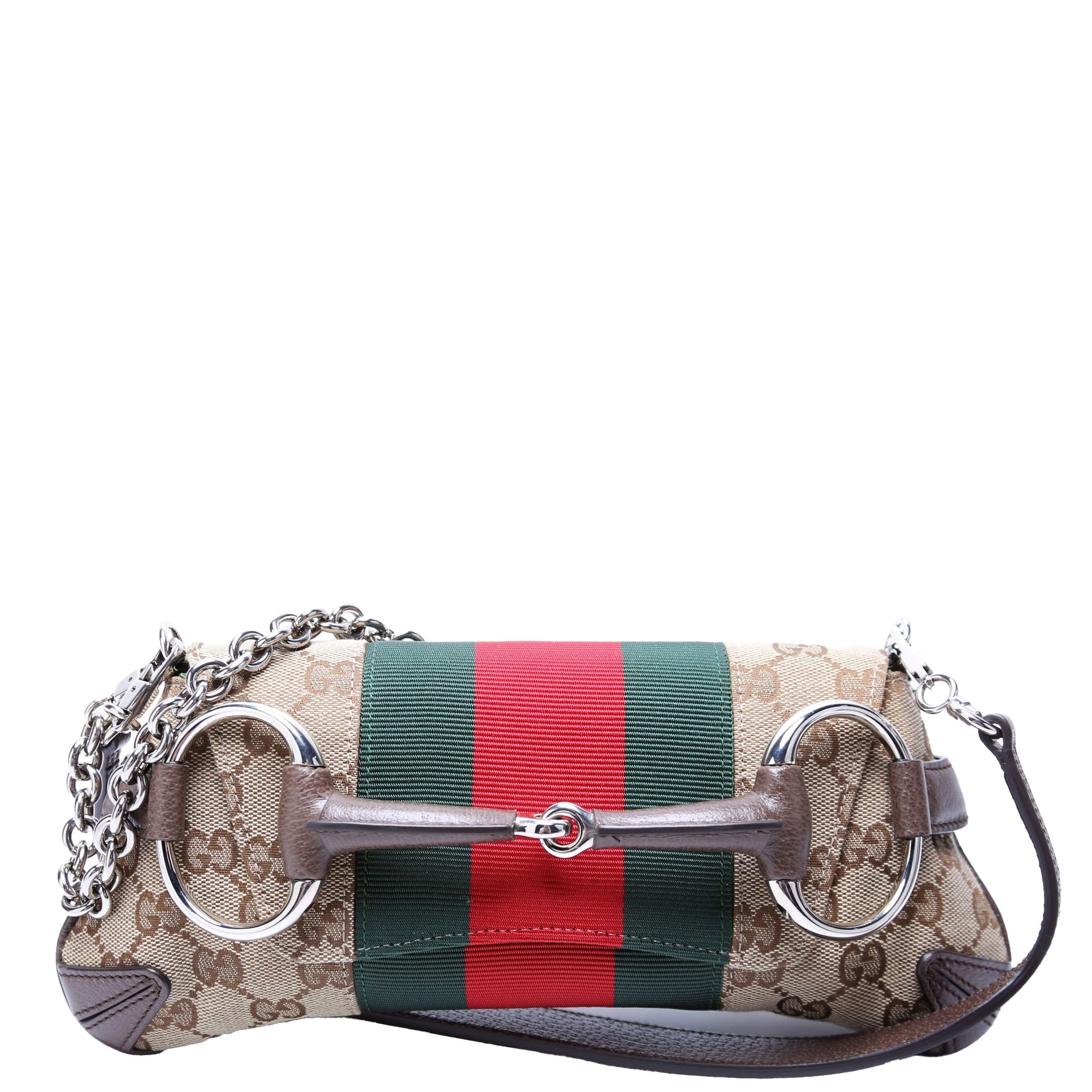 Gucci Maxi Horsebit Small Chain Travel Bag
