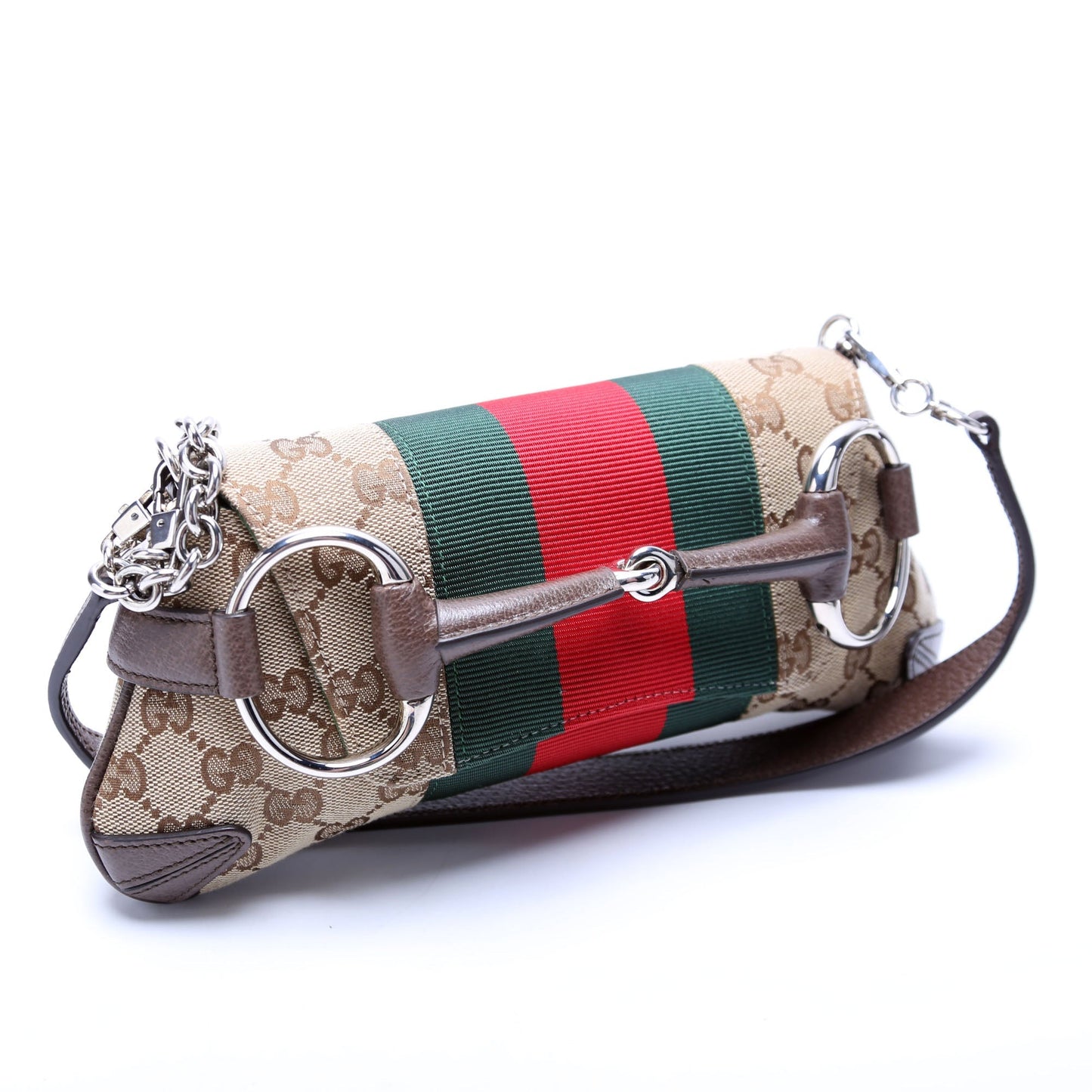Gucci Maxi Horsebit Small Chain Travel Bag