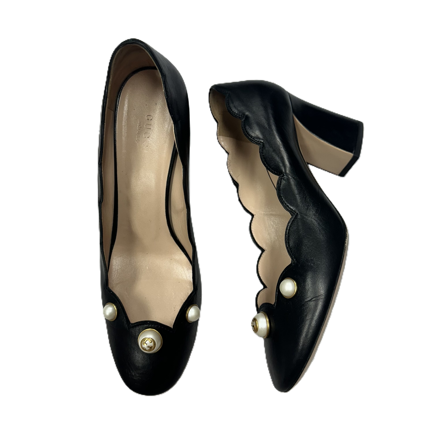 Shoes Luxury Designer By Gucci Size: 9.5