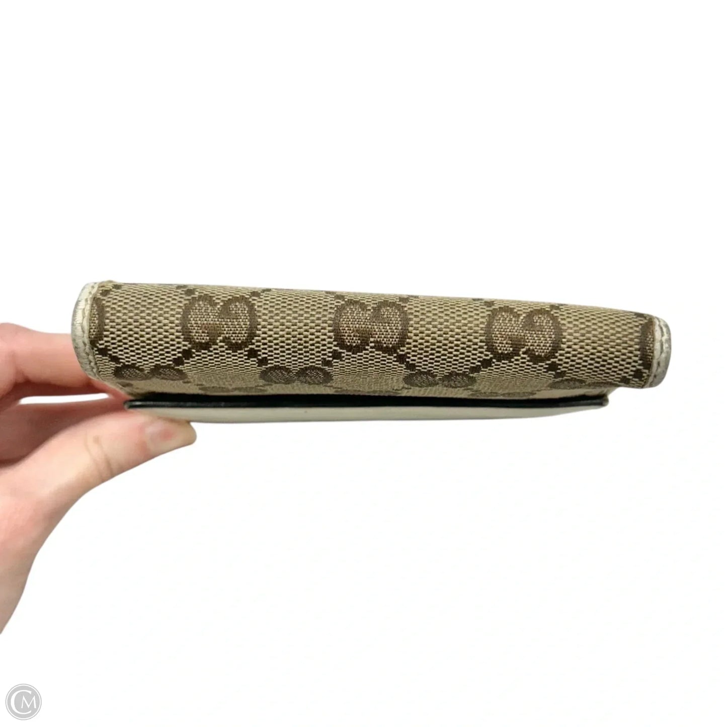 Wallet Luxury Designer By Gucci, Size: Small