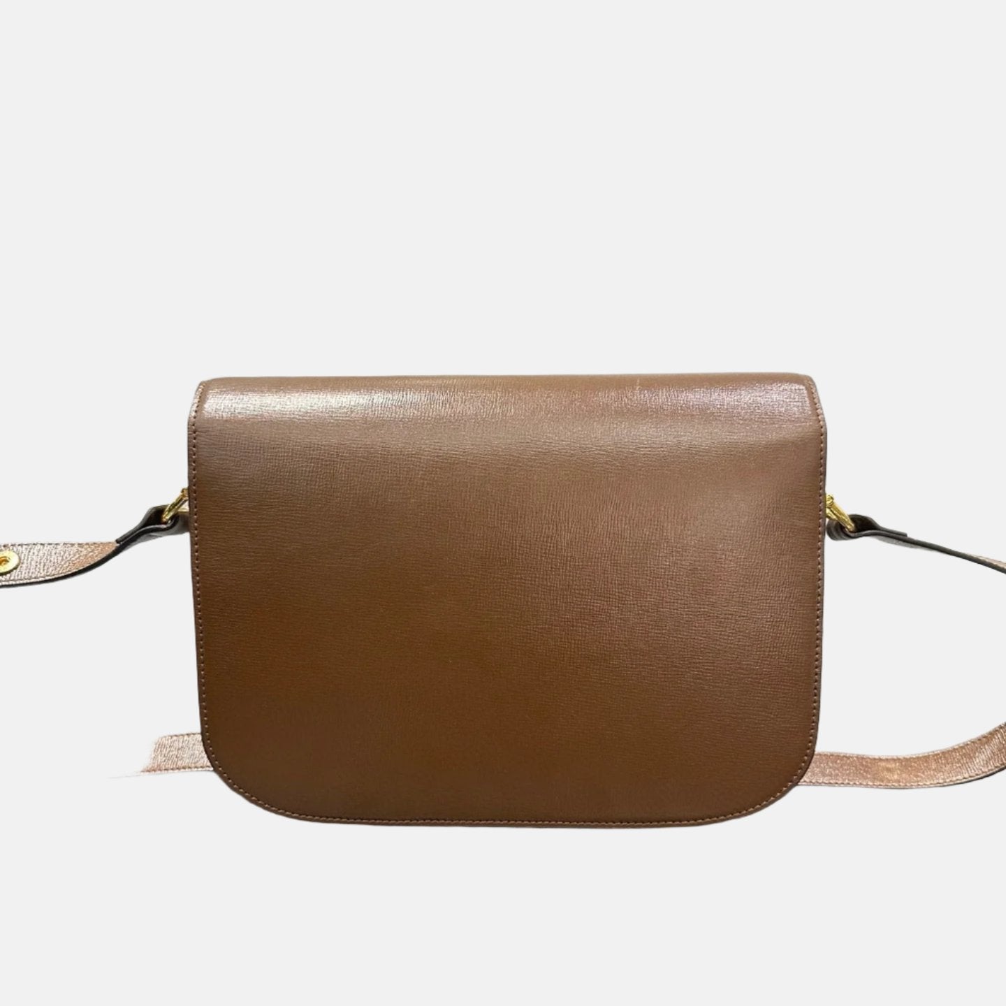 Gucci Horsebit Caramel Leather Brown Small Shoulder Bag Leather 4
