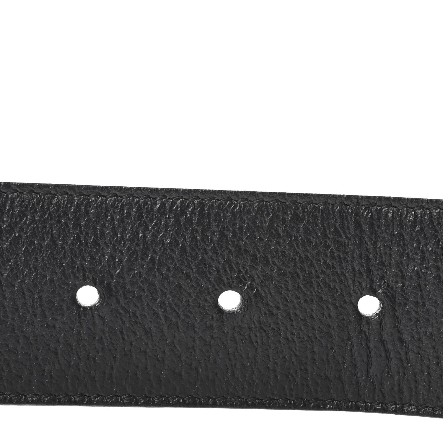 Gucci Textured Calfskin Double G 40mm Belt 85 34 Black