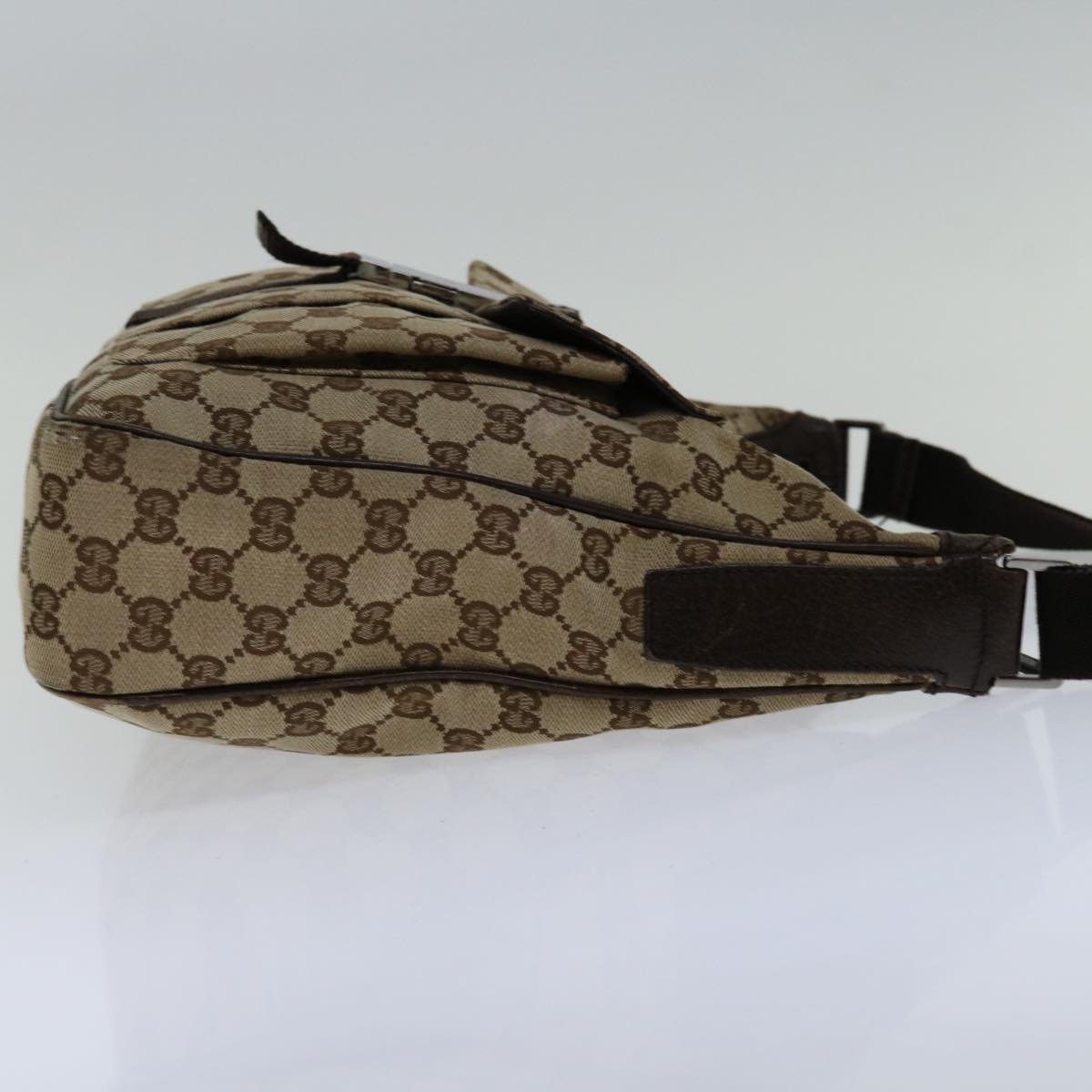Gucci Gg Canvas Brown Canvas Shoulder Bag