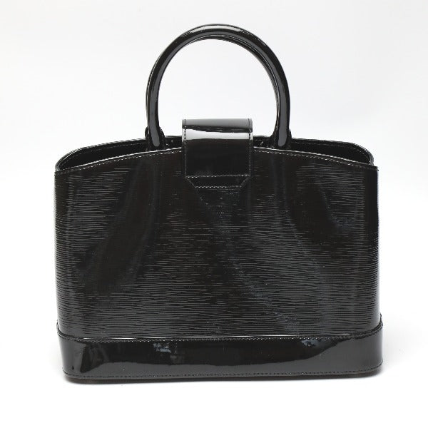 Louis Vuitton M4034N Epi Noir enamel Epi Leather Patent Handbag