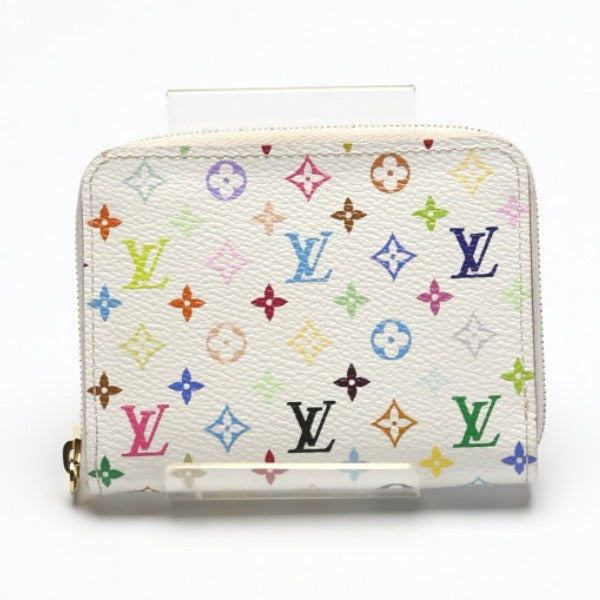 Louis Vuitton Coin M93741 Zip around purse Monogram Multicolor Wallet Case