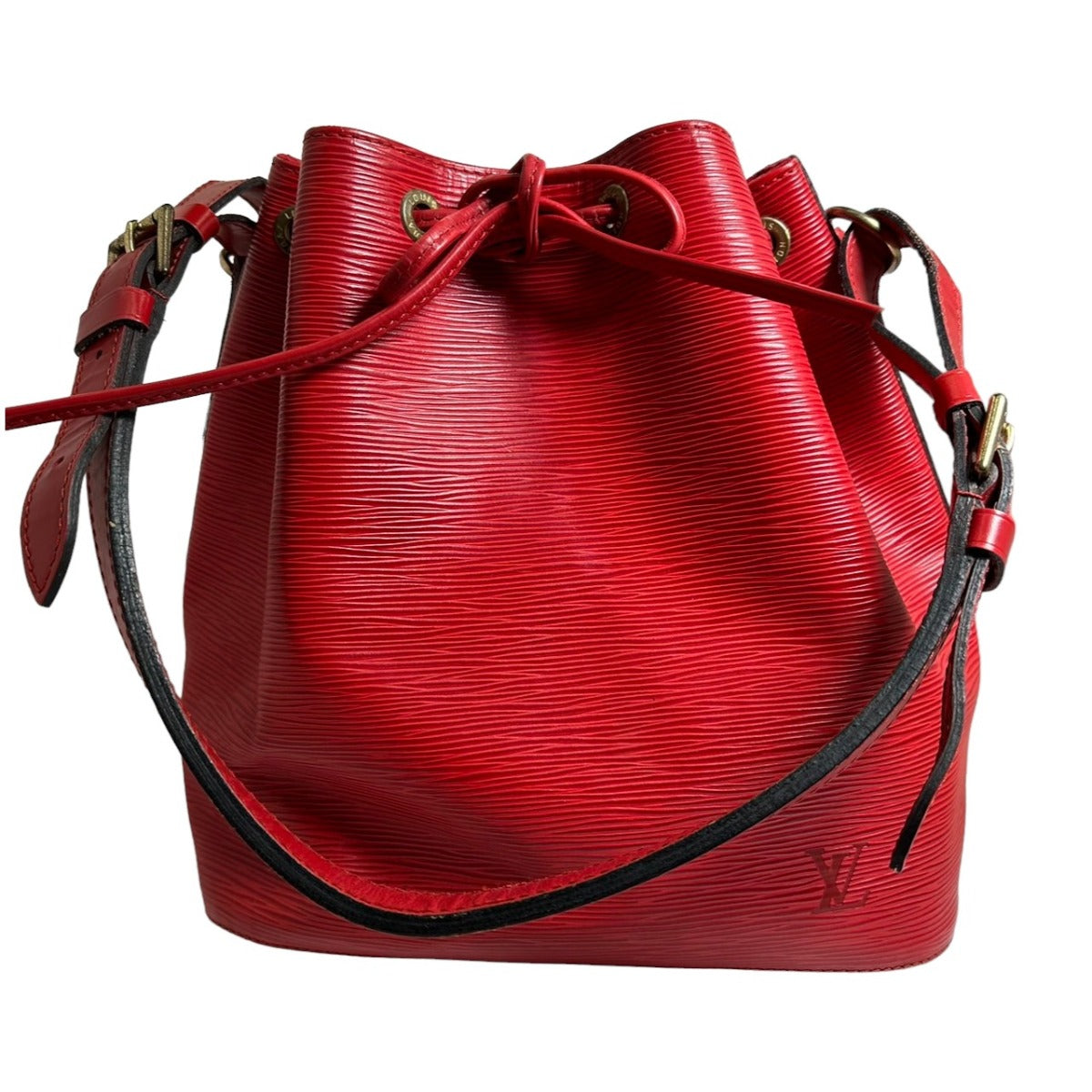 Louis Vuitton M44107 Epi Castarian Petit Noe Leather Red Jewelry
