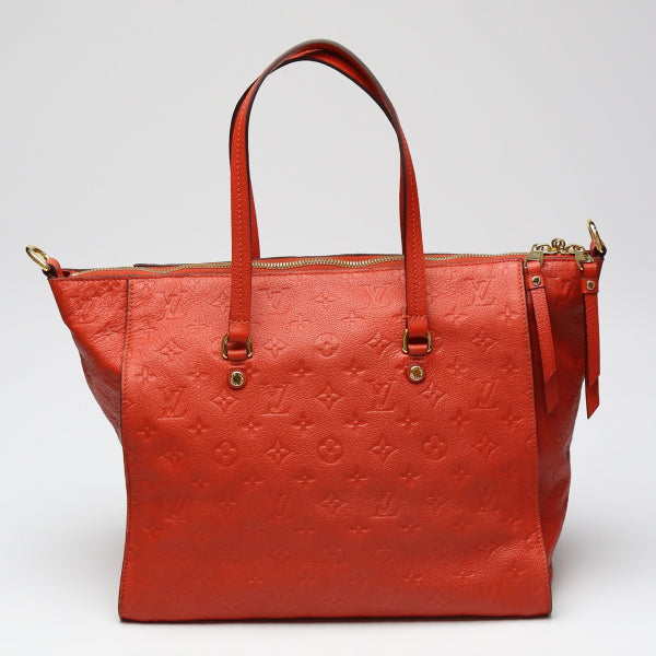 Louis Vuitton M50048 Ann Platt Bastille MM Monogram Red Shoulder Bag