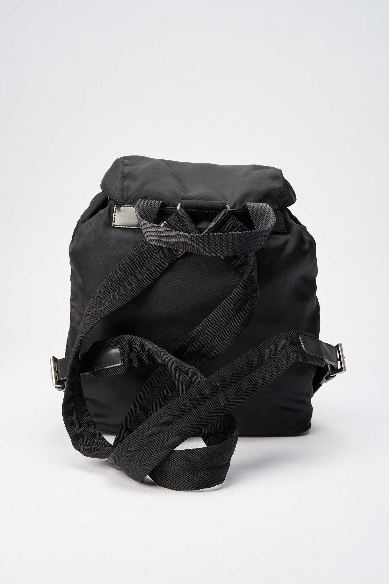 Prada Prada Black Nylon Backpack 1824