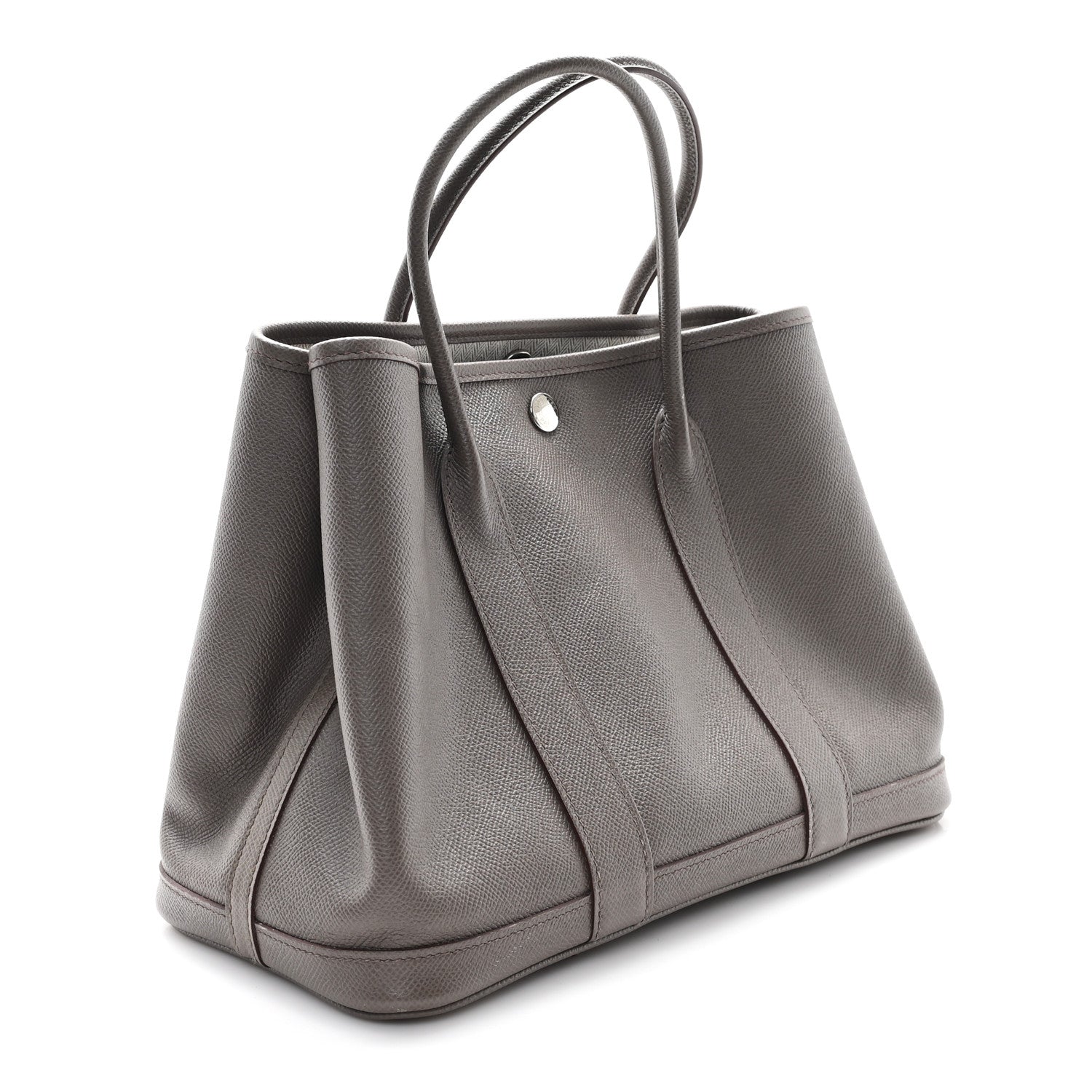 Hermes Epsom Garden Party Tpm Etain Handbag Travel Bag