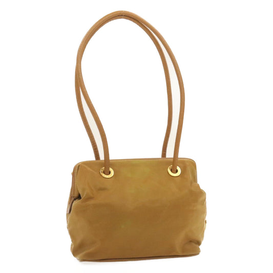 Luxury Shoulder Bag Nylon Brown
