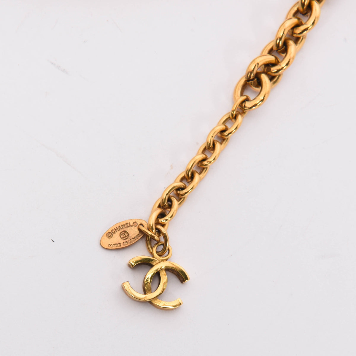 Chanel Gold Plated CC Chain Belt