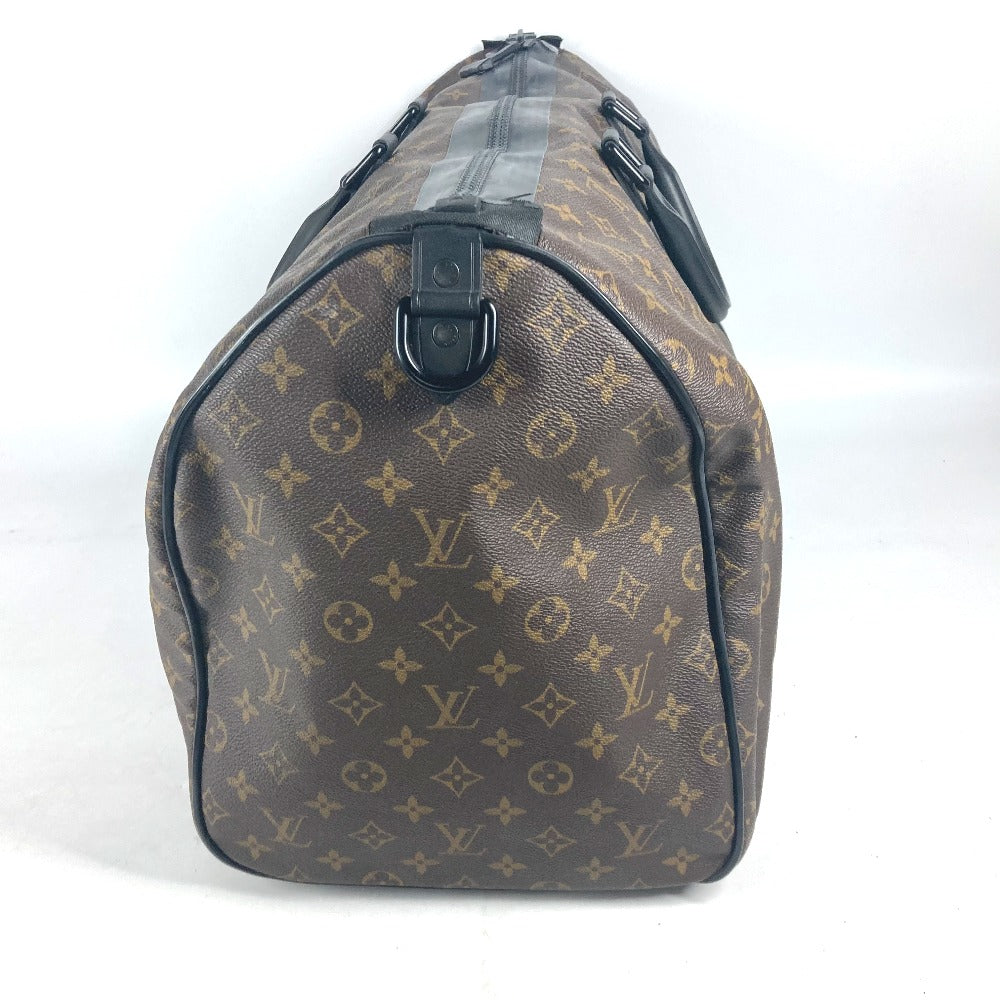 Louis Vuitton Boston Duffel M41411 watercolor Keepall Monogram Canvas Brown Travel Bag