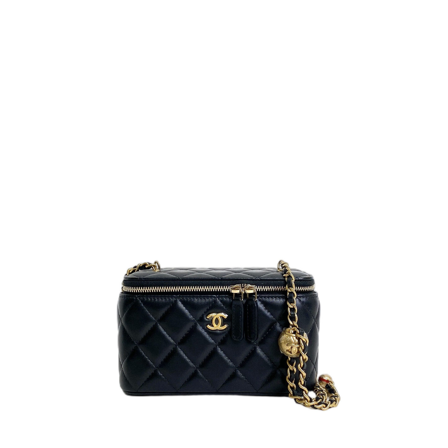 Chanel Vanity Pearl Crush Handbag