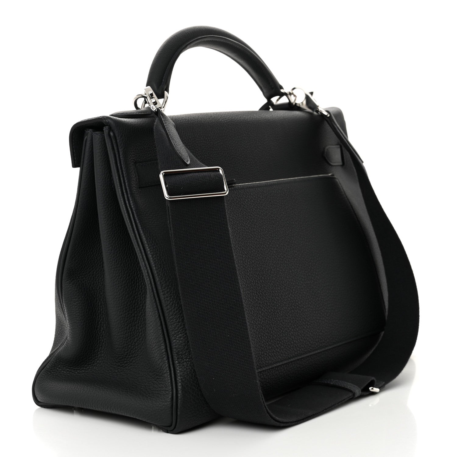 Hermes Togo Kelly Retourne Caban Handbag Maxi Travel Bag
