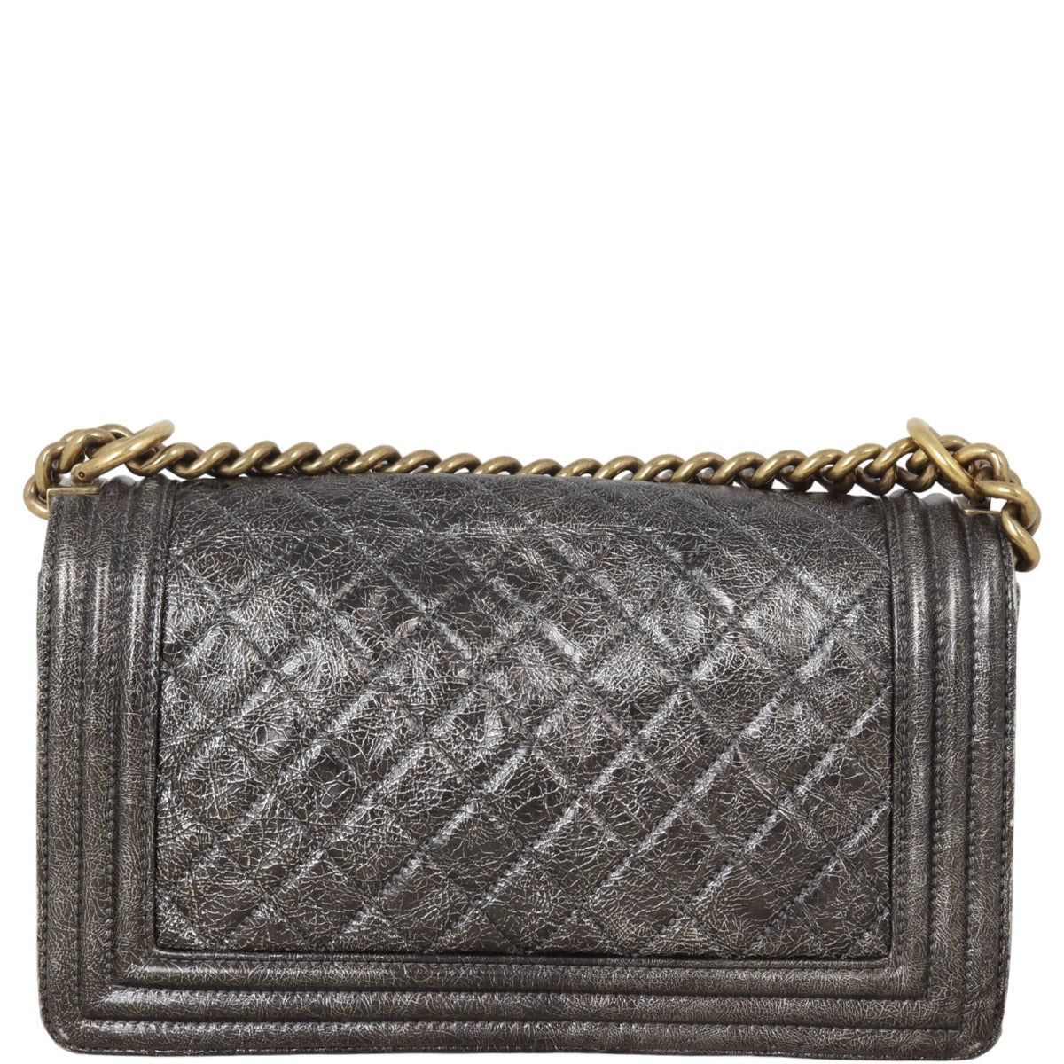Chanel Boy Old Handbag Quilted Medium
