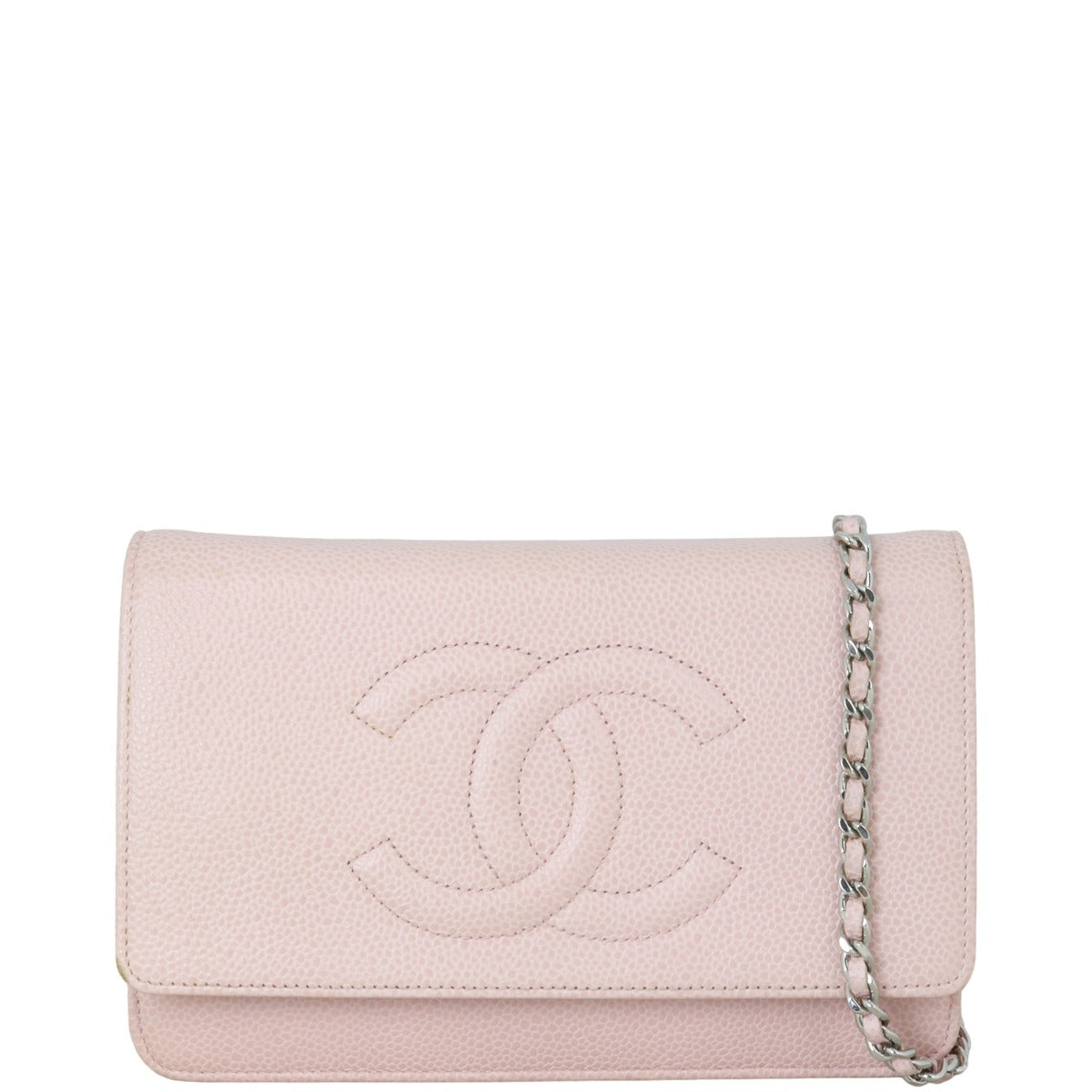 Chanel Timeless Wallet on Handbag Pink Mini Crossbody Bag
