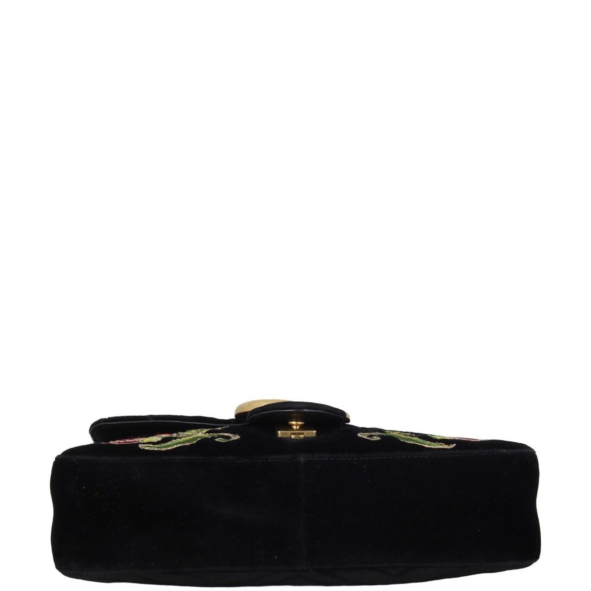 Gucci GG Marmont Velvet Loved Medium Shoulder Bag