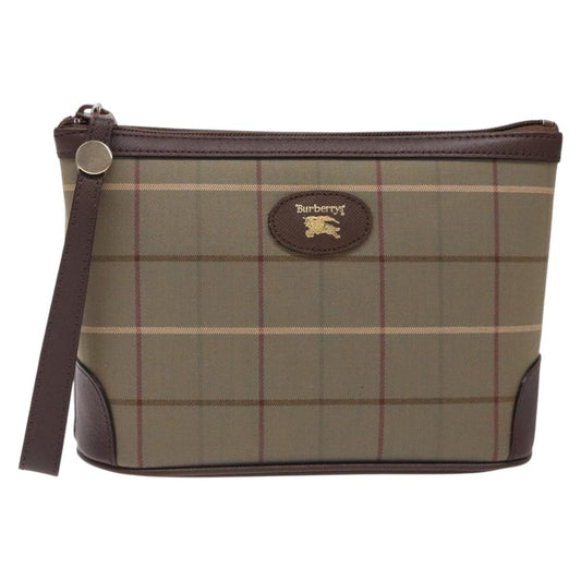 Burberry Nova Check Clutch Bag Canvas Beige Clutch Bag 12