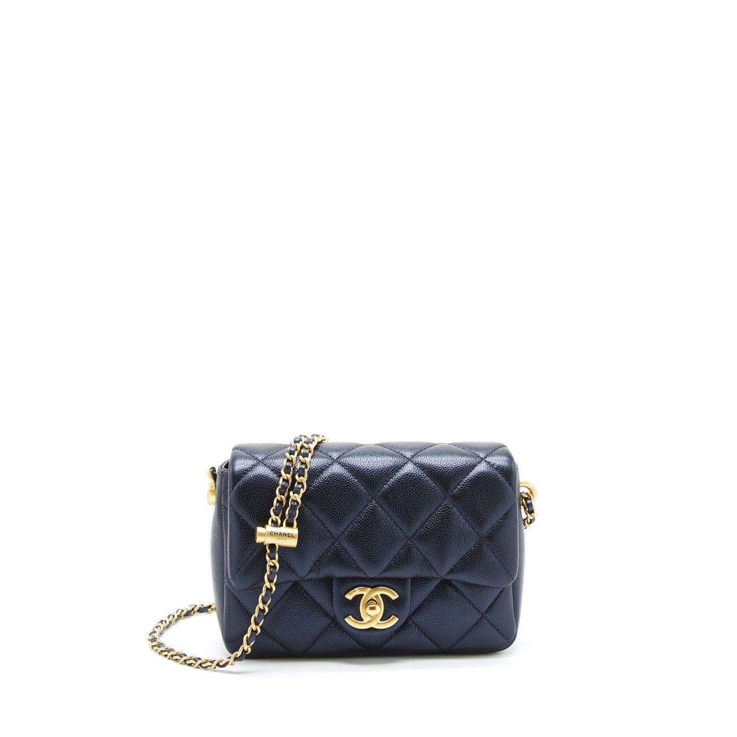 Chanel 21k My Perfect Flap Caviar GHW Black Shoulder Bag Ghw 1