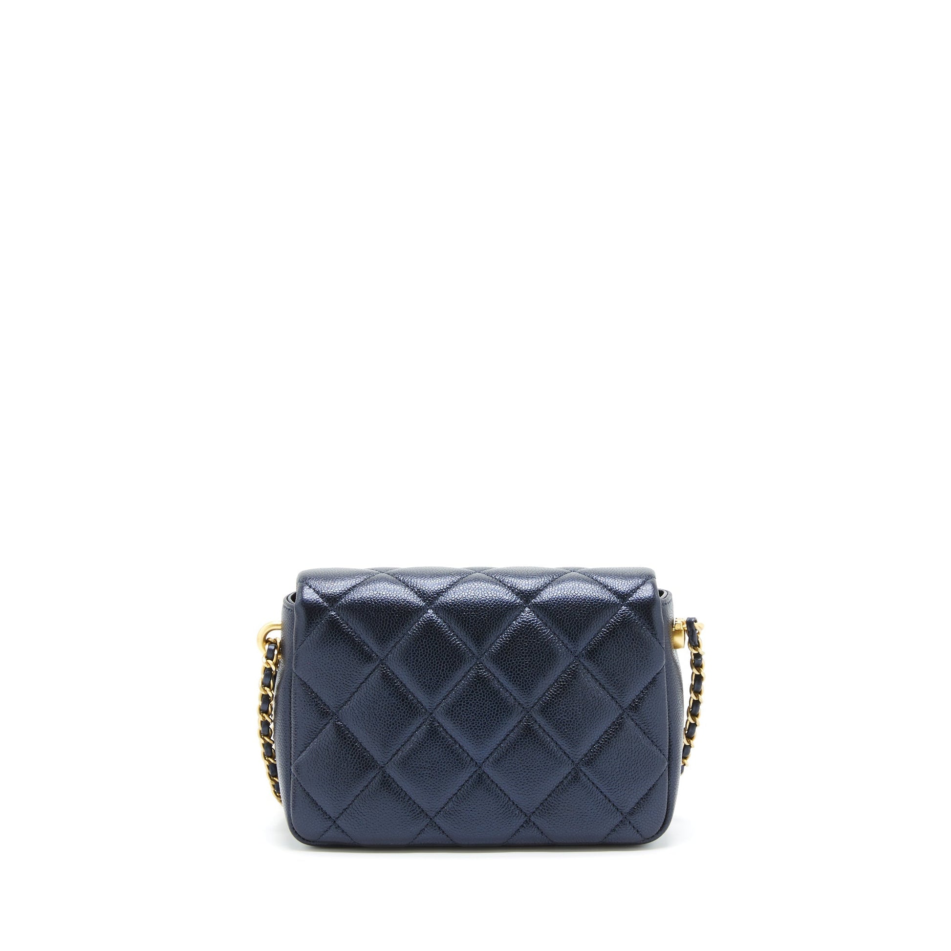 Chanel 21k My Perfect Flap Caviar GHW Black Shoulder Bag Ghw 1
