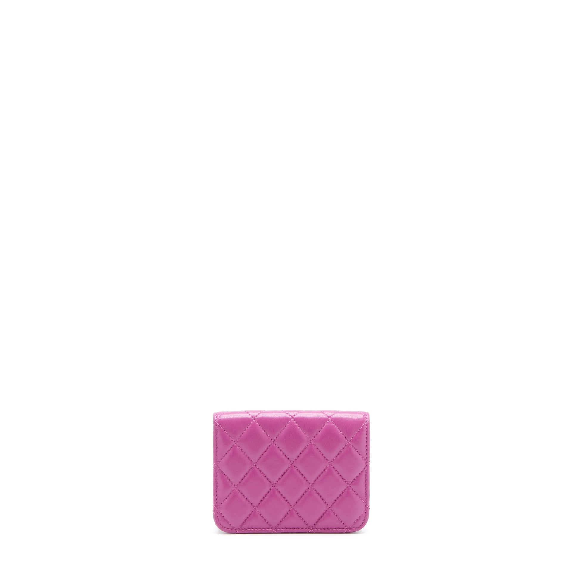 Chanel Pearl Crush Belt Lambskin Purple GHW