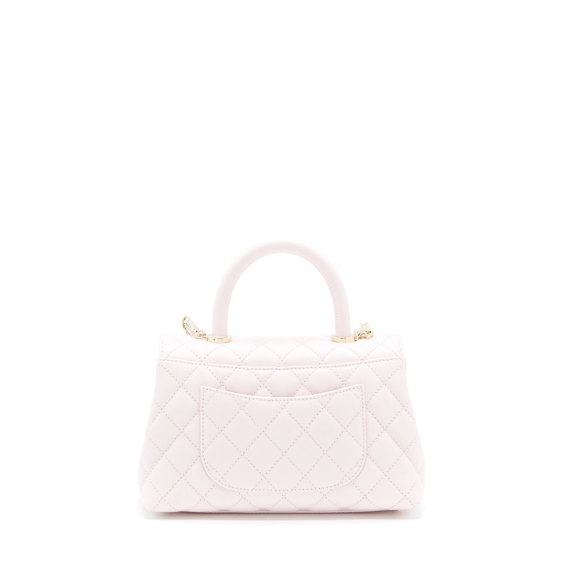 Chanel Coco Handle Caviar Light NG750 LGHW Pink Small Handbag