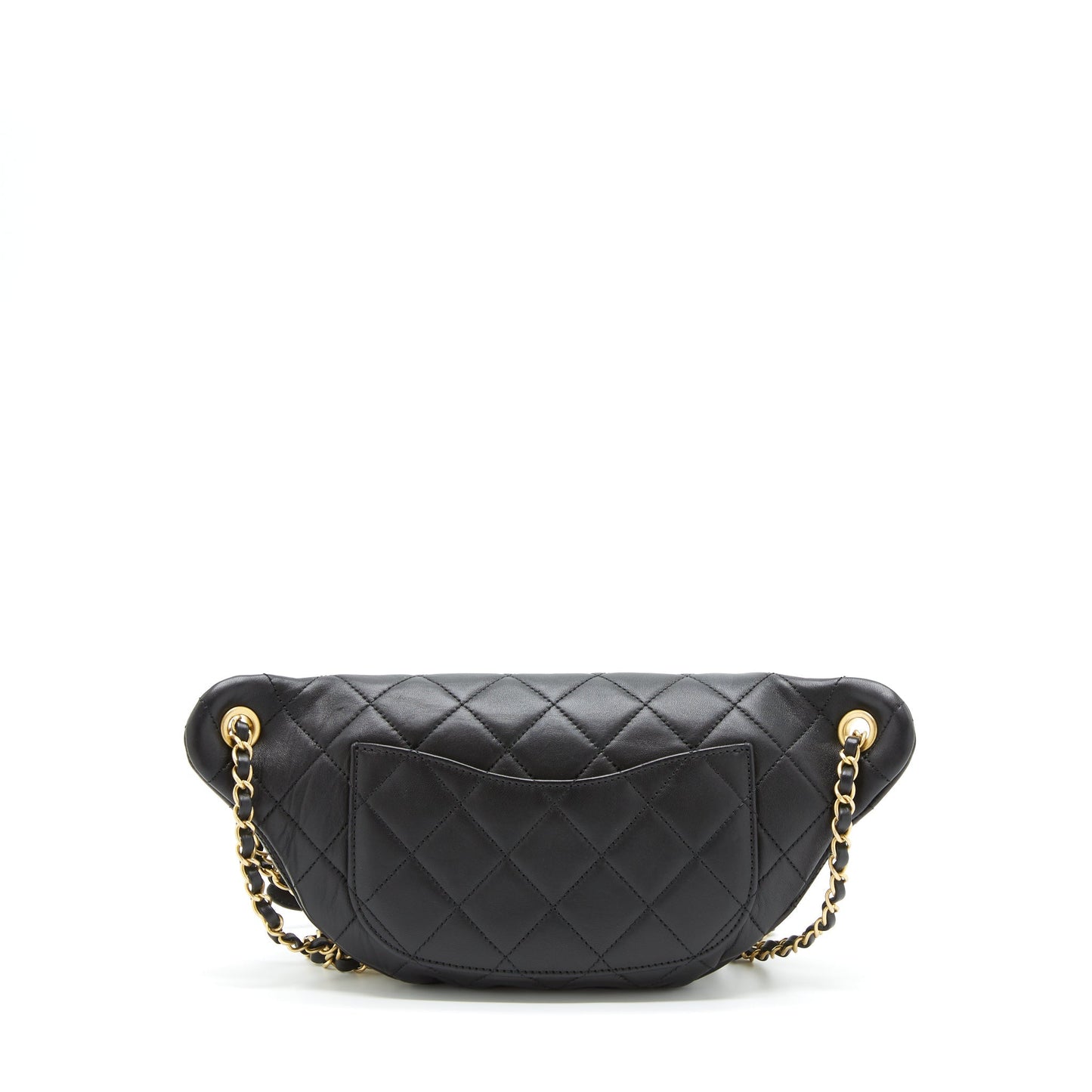 Chanel All About Chains Waist Calfskin GHW Black Handbag