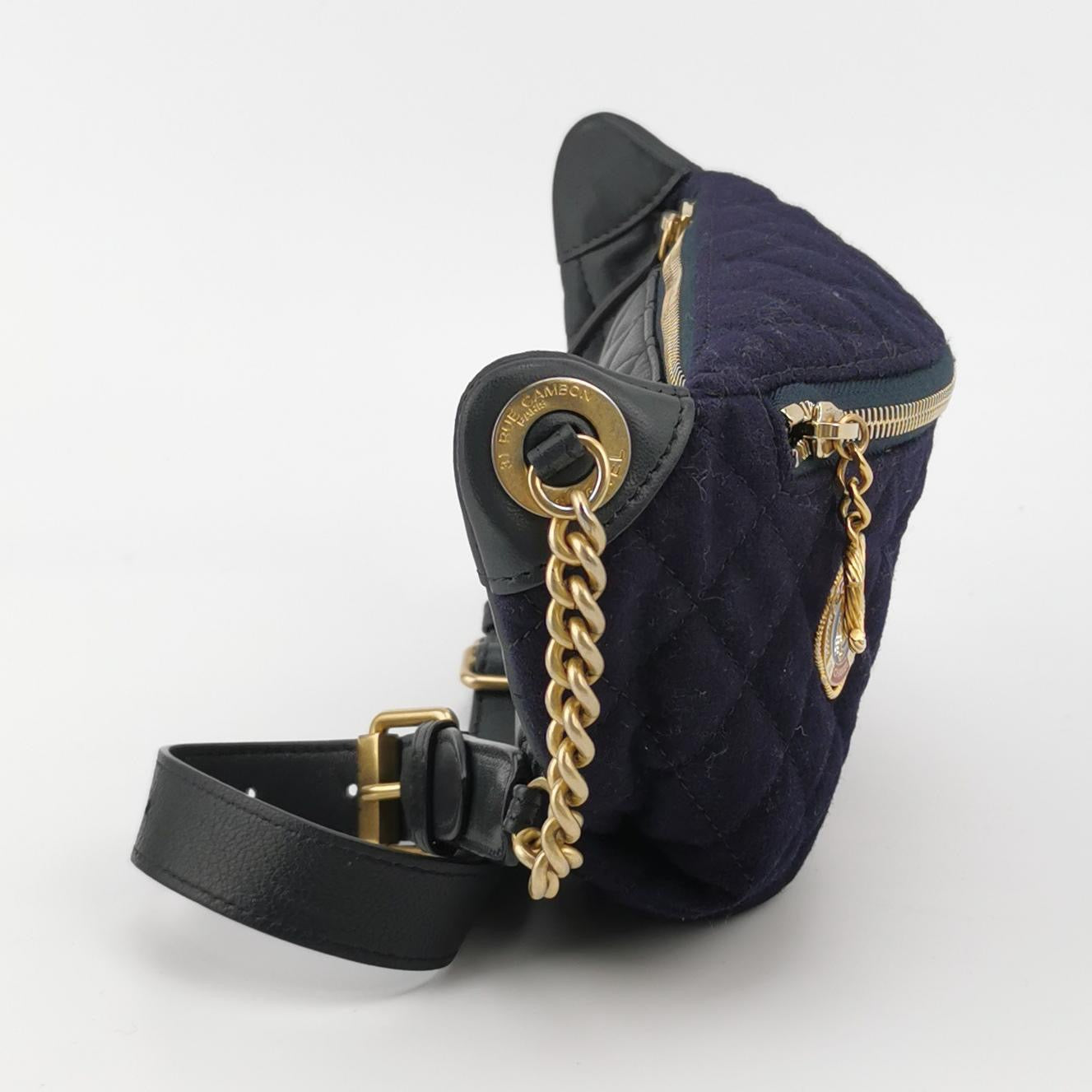 Chanel Belt MÃ©tiers d'Art Paris-Hamburg Wool Nautical Key Chain