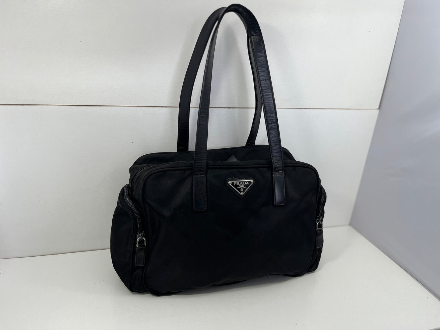Prada Tessuto Luxury Handbag Travel Bag Tessuto Skuldertaske 2