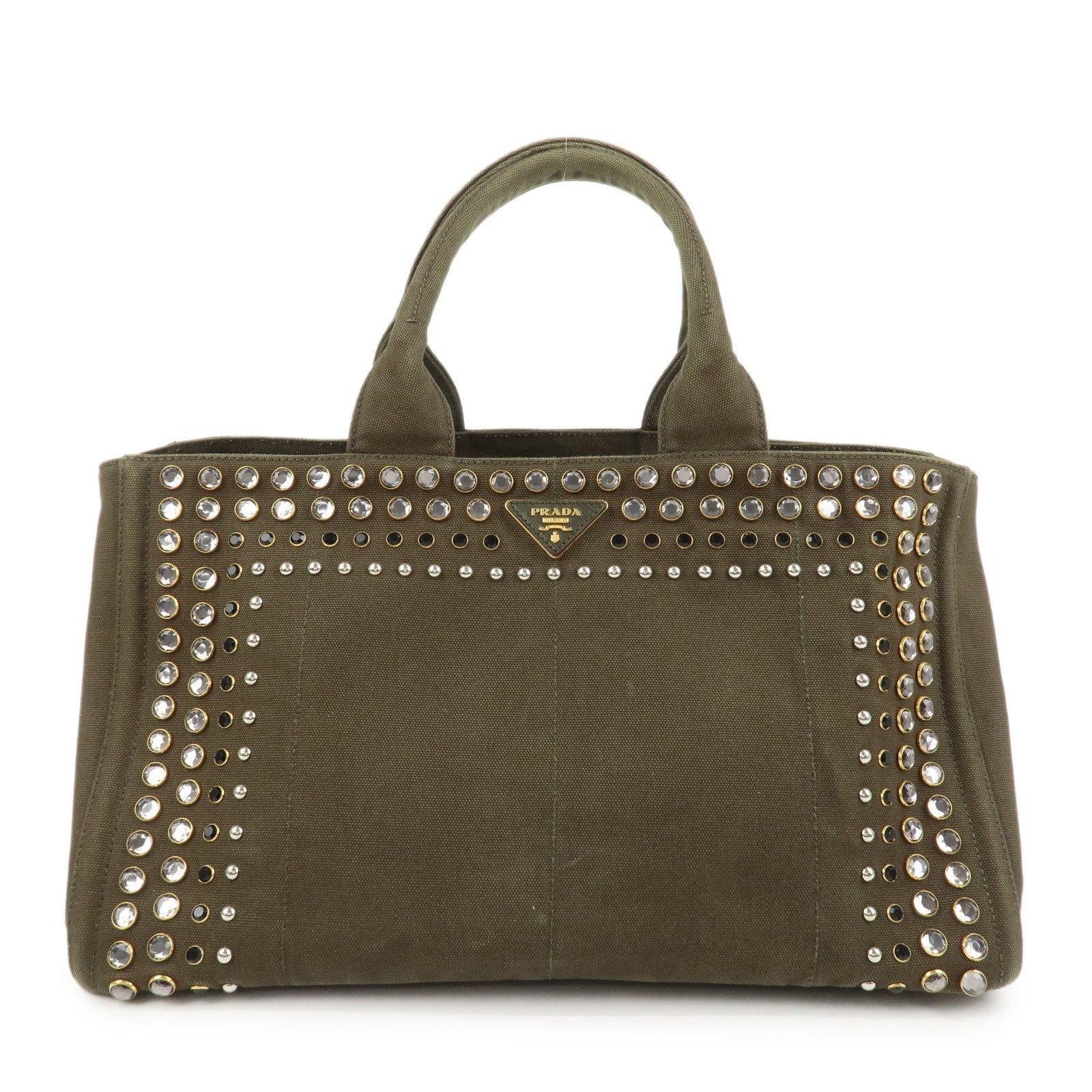 Tote Bag Triangle Canapa Tote Hand Bag Bijou Large Logo