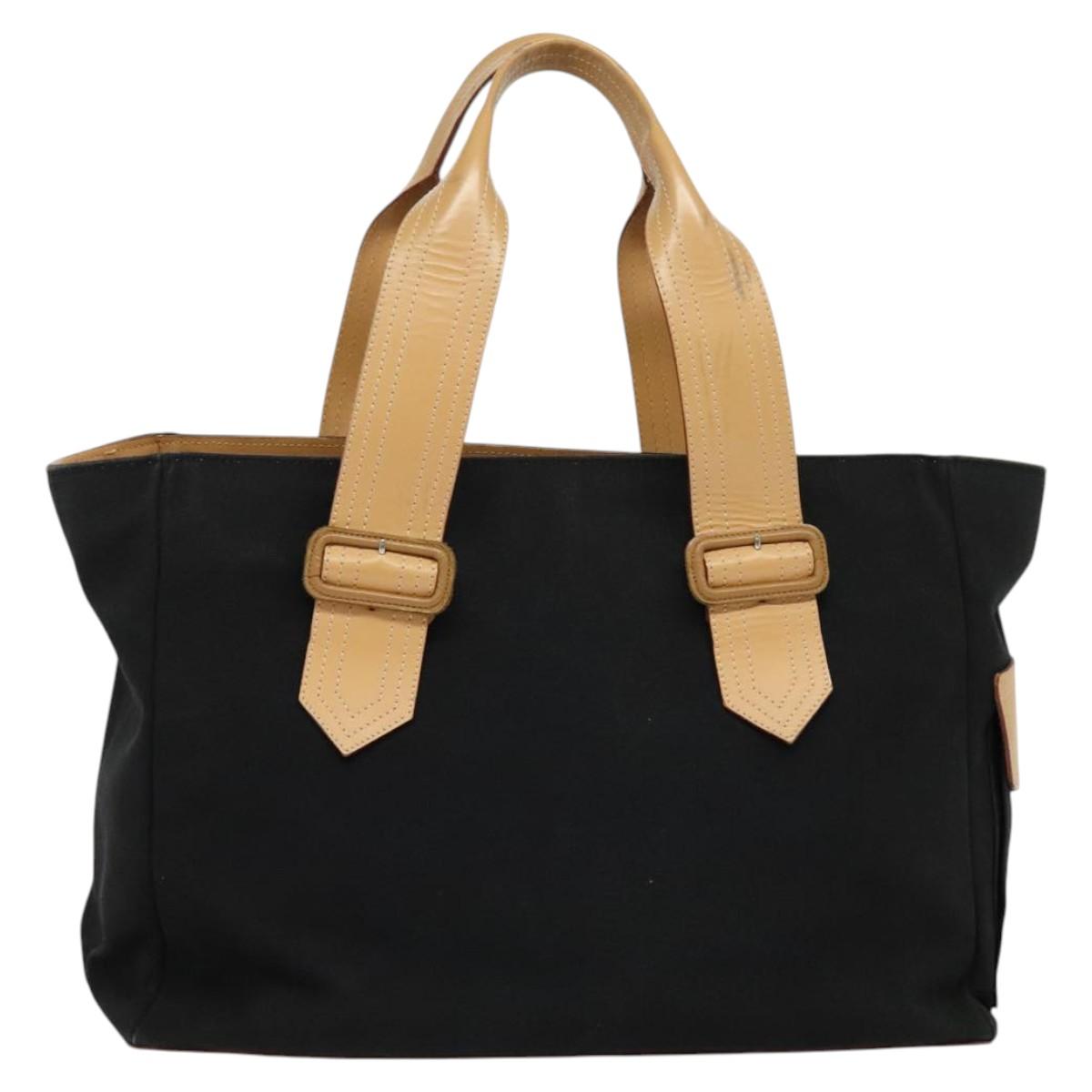 Burberry Nova Check Tote Bag Canvas Black