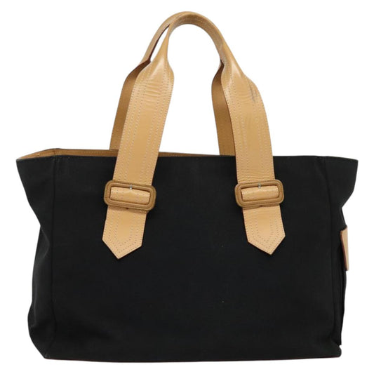 Burberry Nova Check Tote Bag Canvas Black